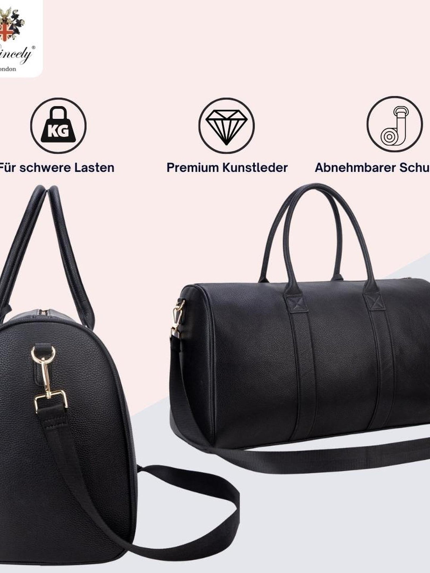 Weekender "Los Angeles" Schwarz