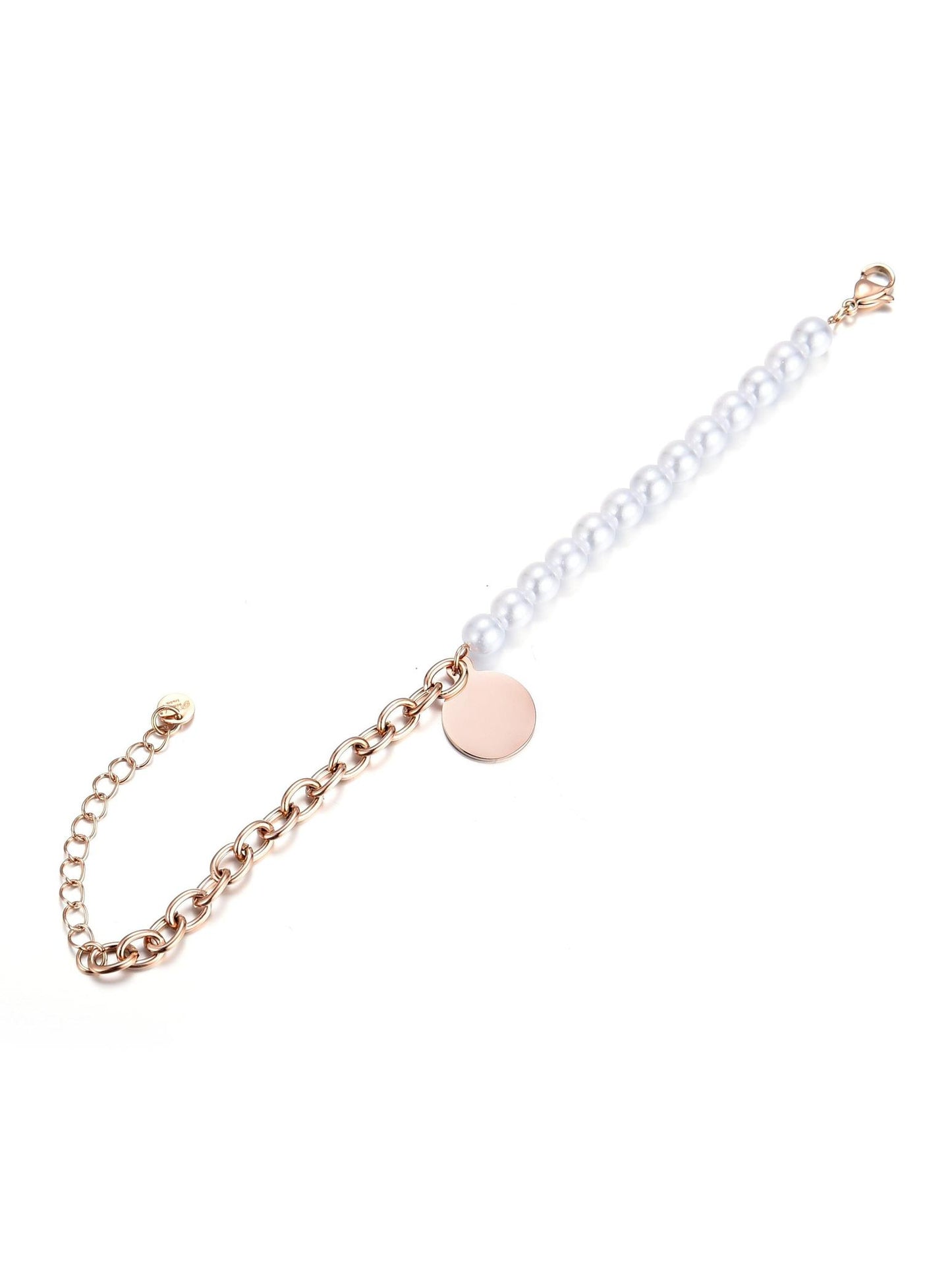 Armband PEARL-CHAIN roségold