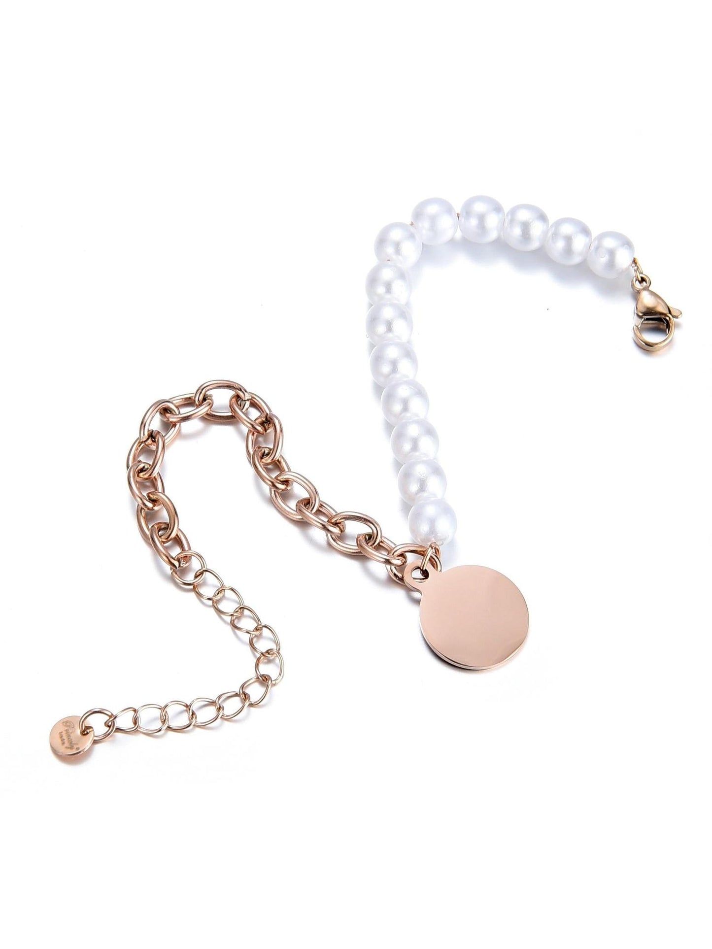 Armband PEARL-CHAIN roségold