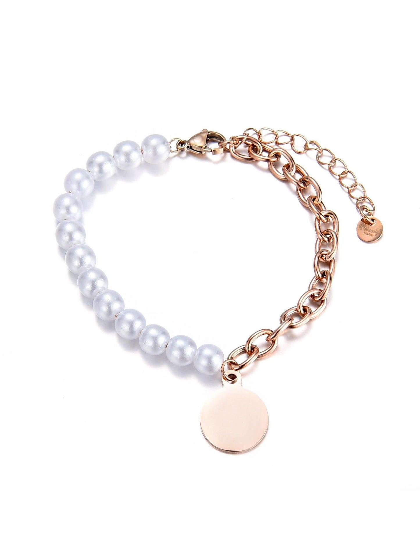 Armband PEARL-CHAIN roségold