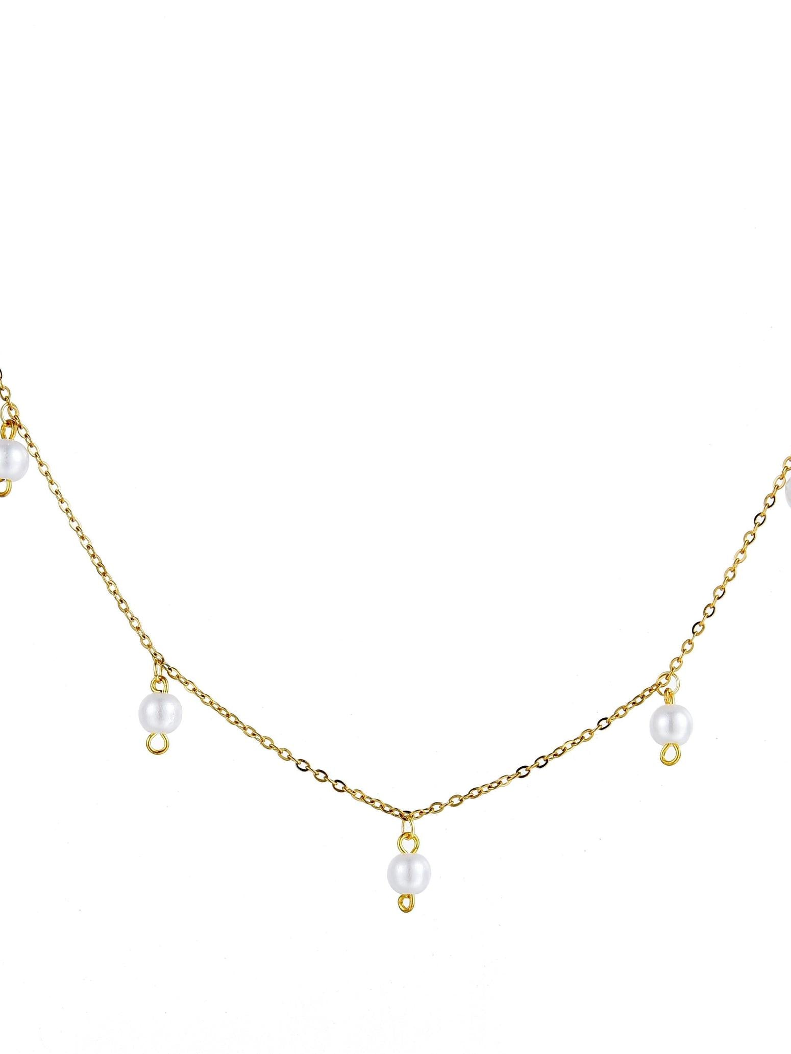 Halskette PEARLS gold