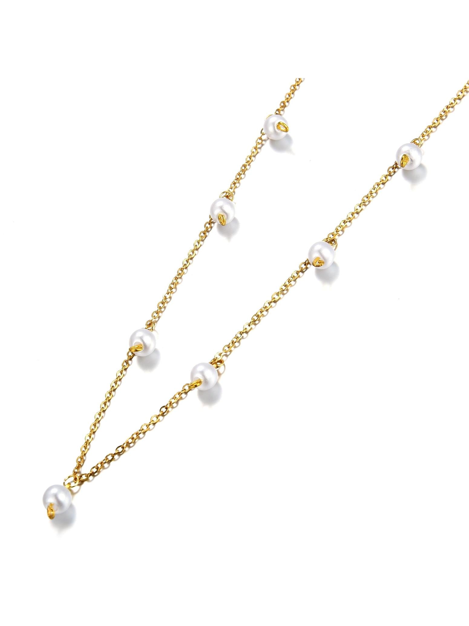 Halskette PEARLS gold