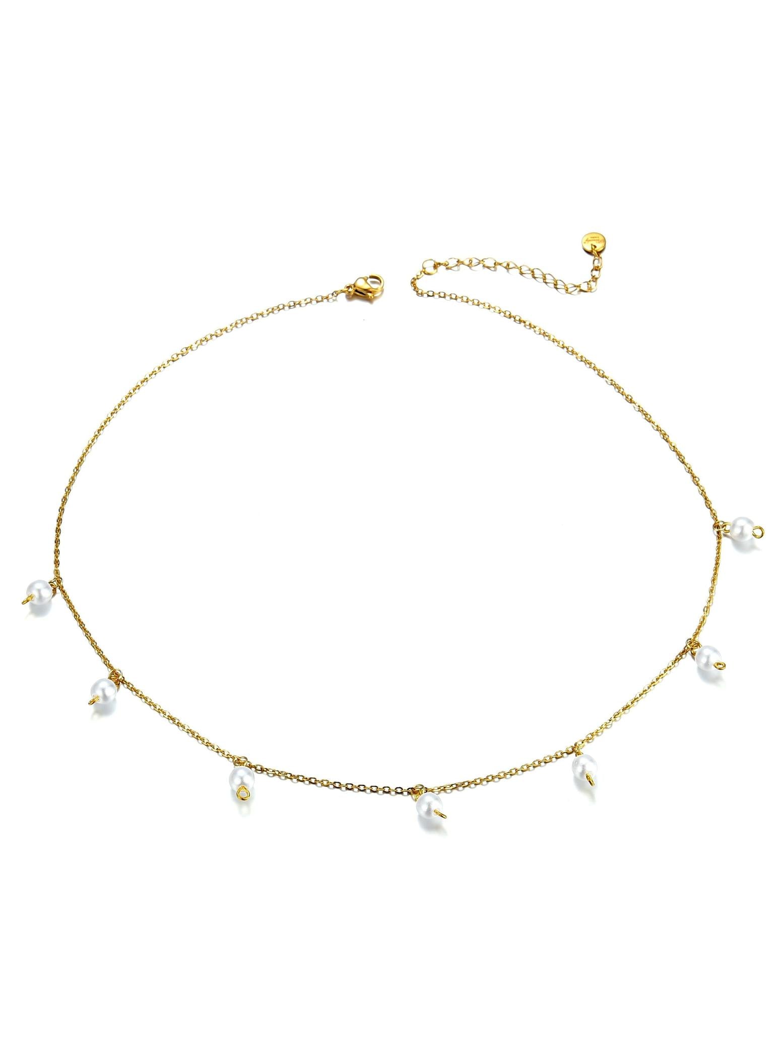 Halskette PEARLS gold