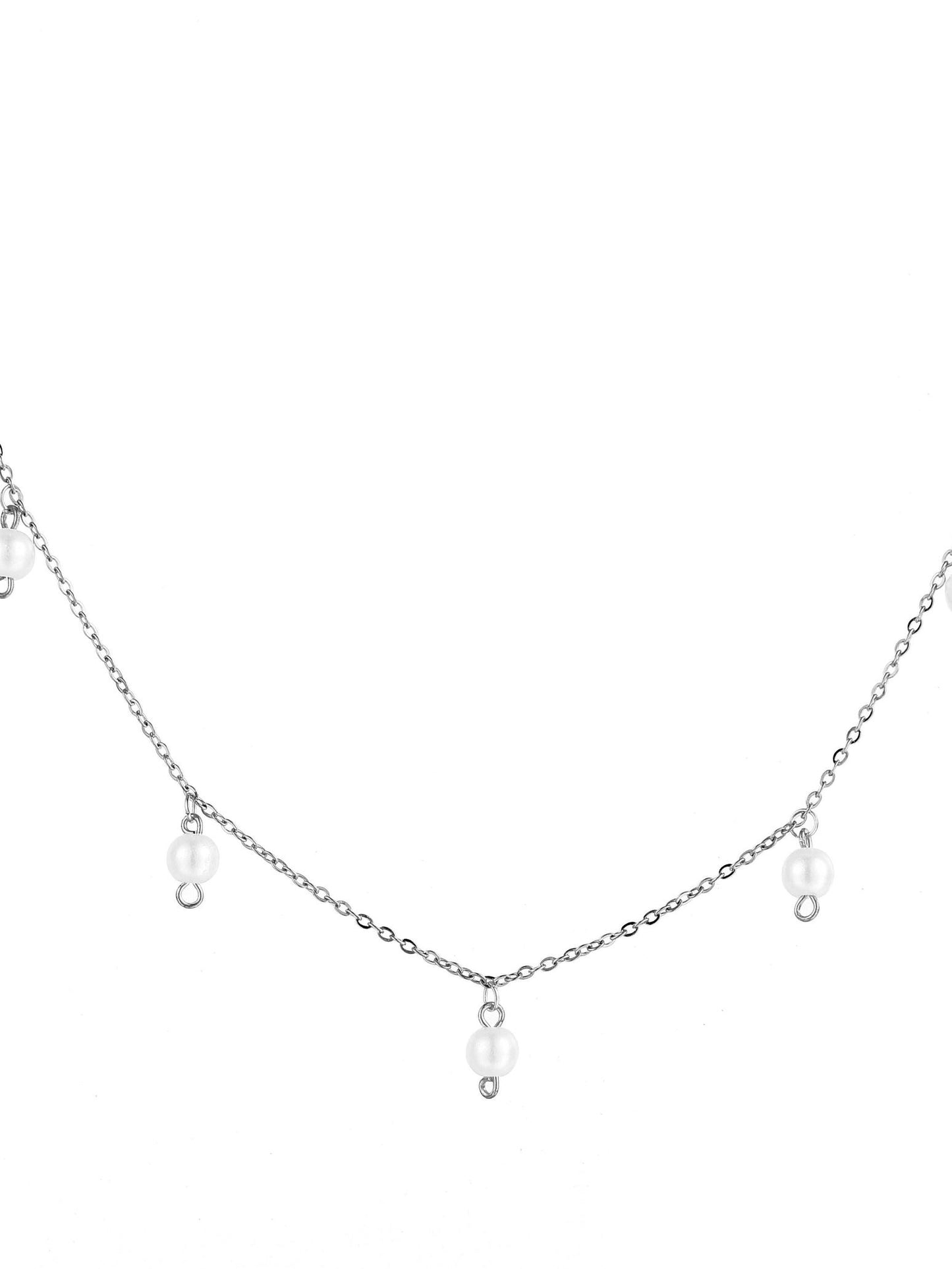 Halskette PEARLS silber