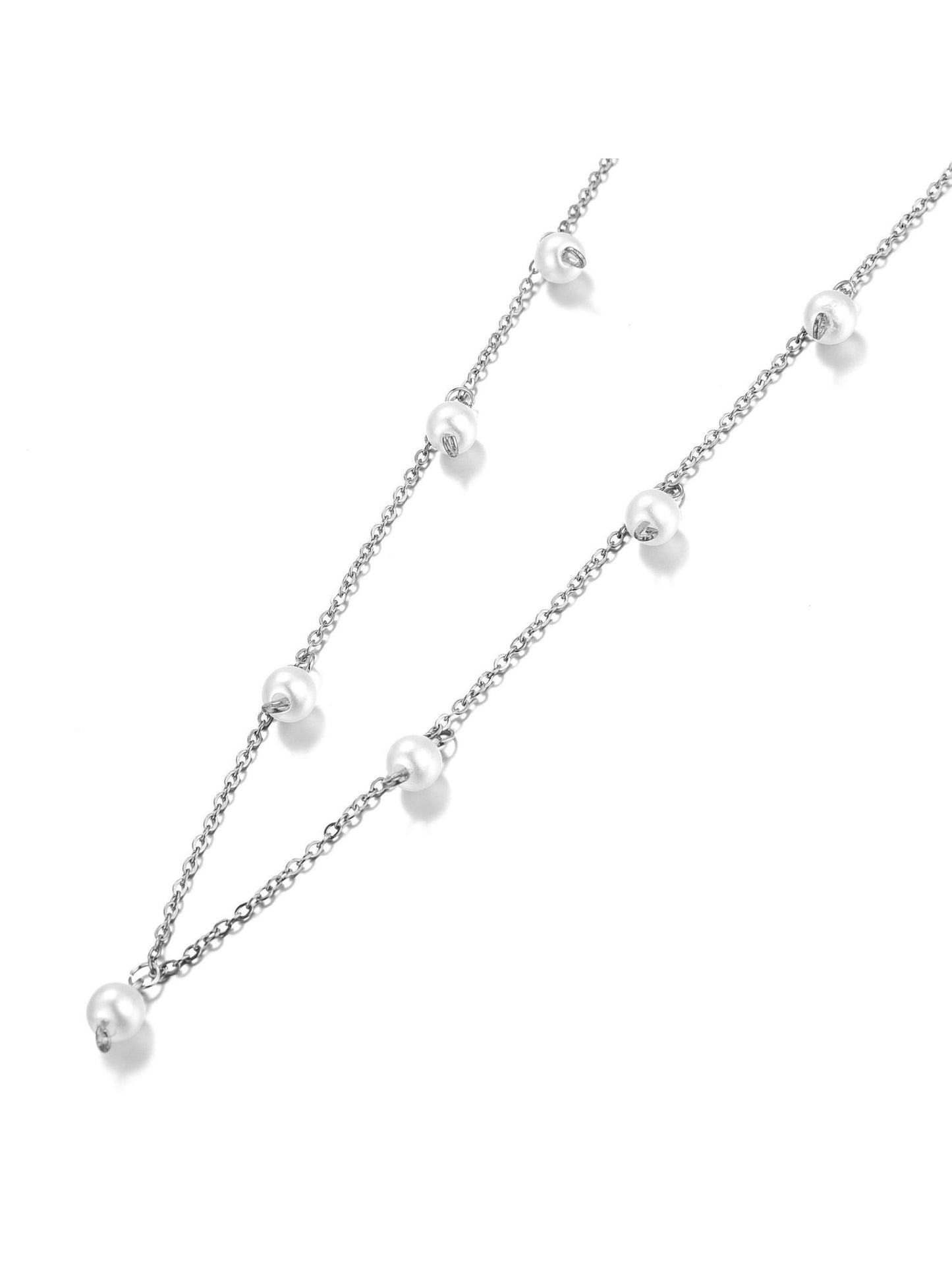 Halskette PEARLS silber