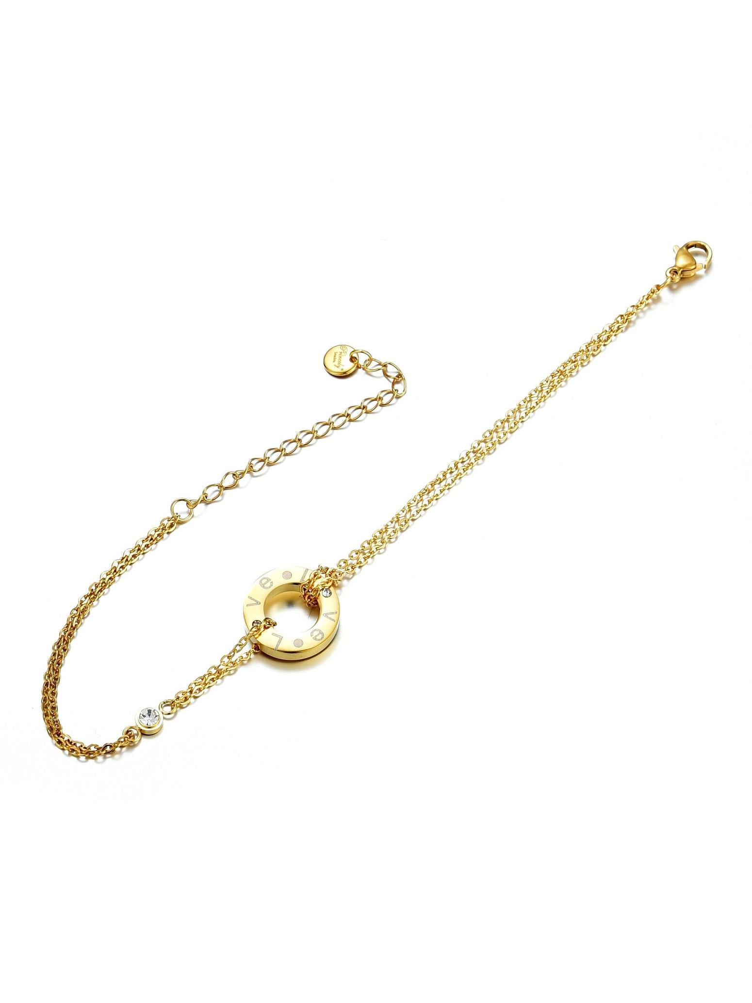 Armband CRYSTAL-LOVE gold