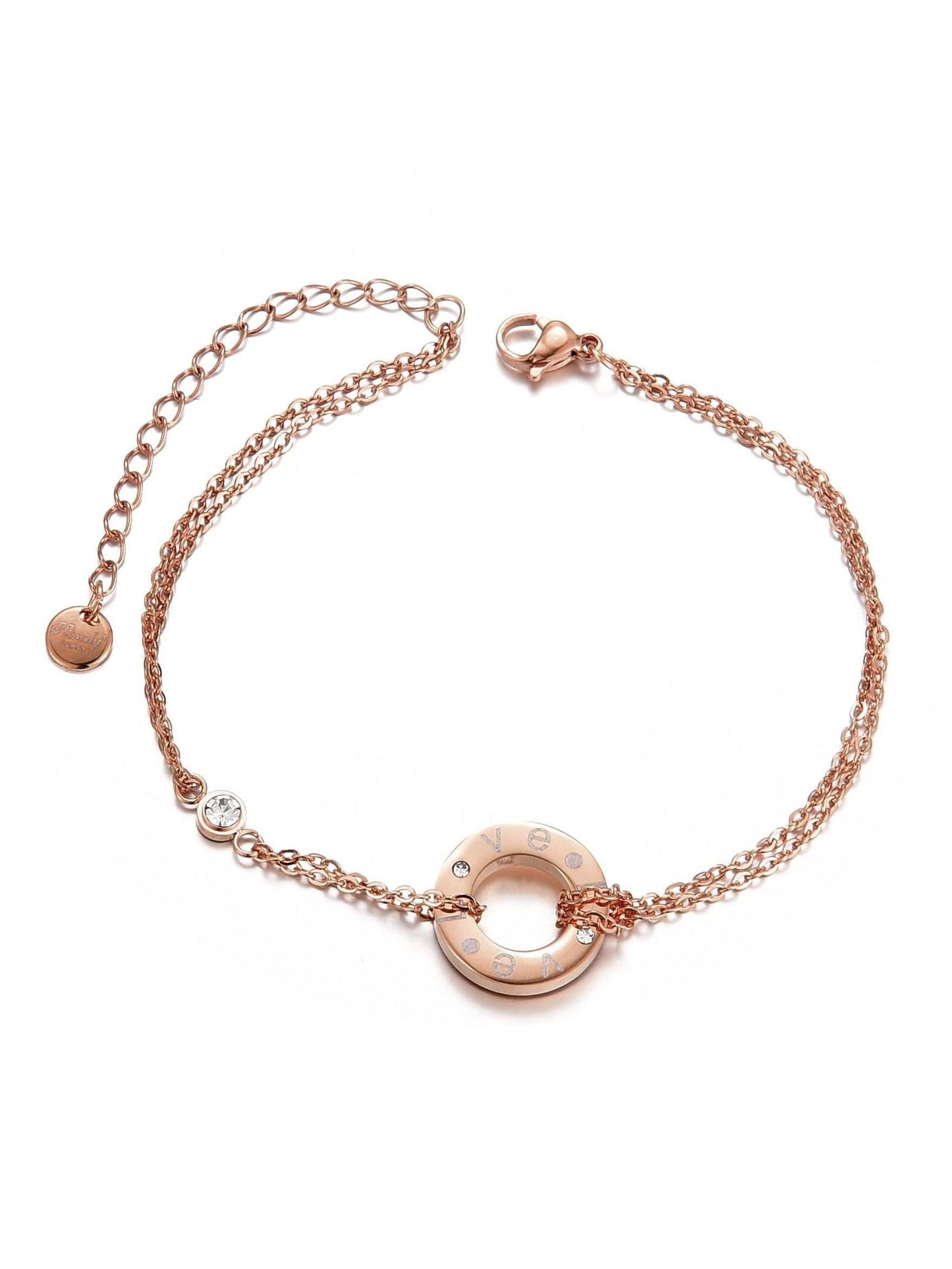 Armband CRYSTAL-LOVE roségold