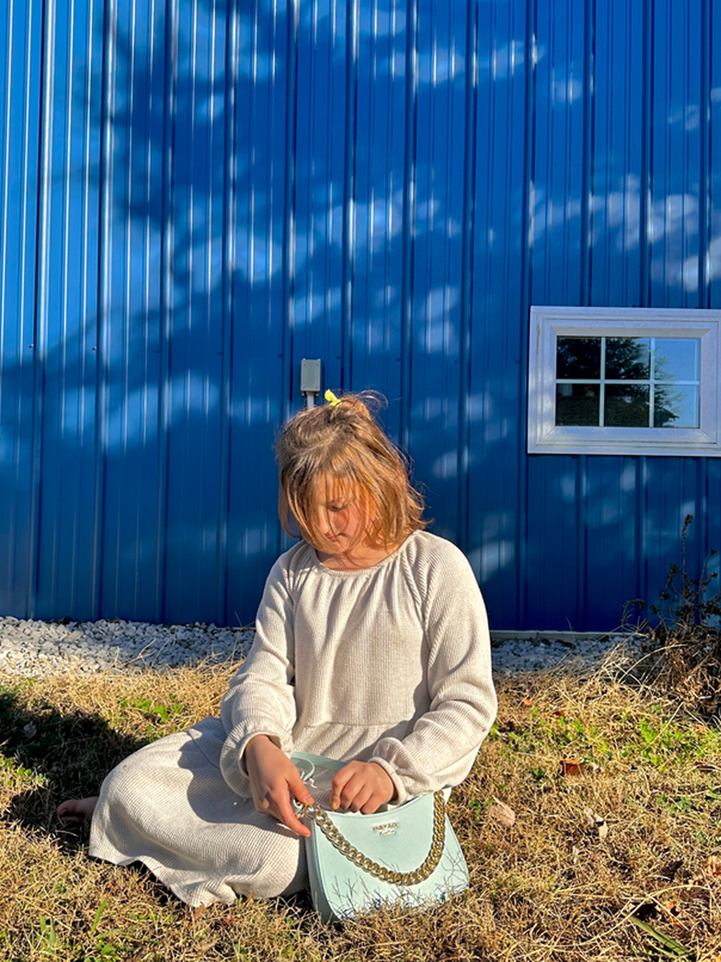 Schultertasche "Jackie Alice" aqua