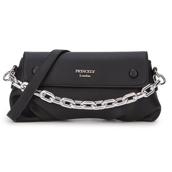 Schultertasche "Peggy" Schwarz