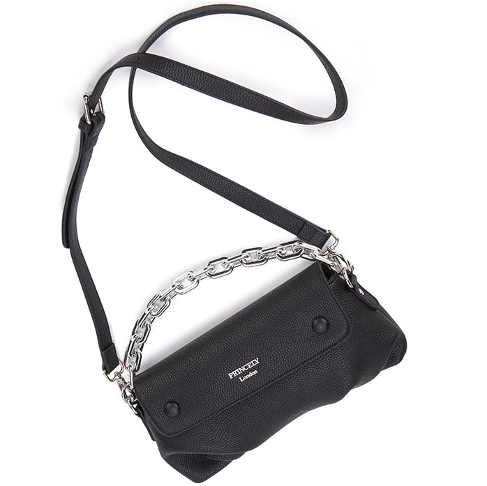 Schultertasche "Peggy" Schwarz