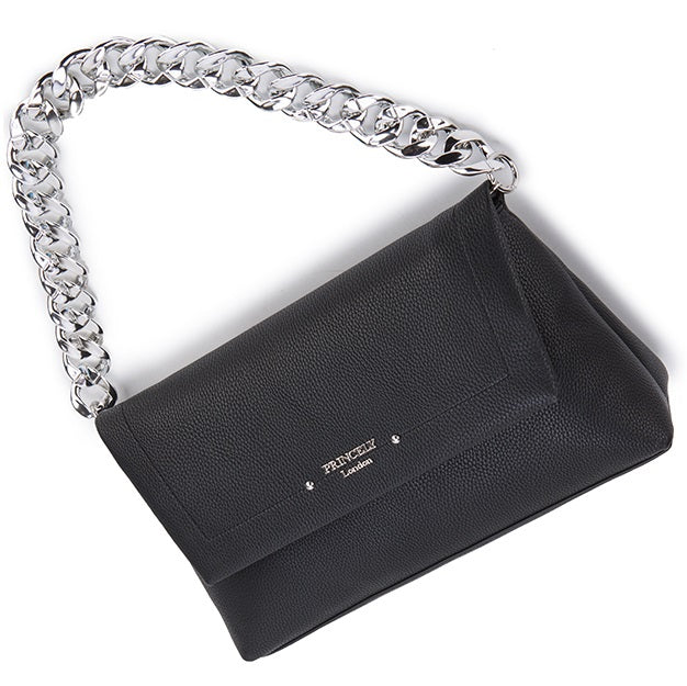 Schultertasche "Laura" Schwarz