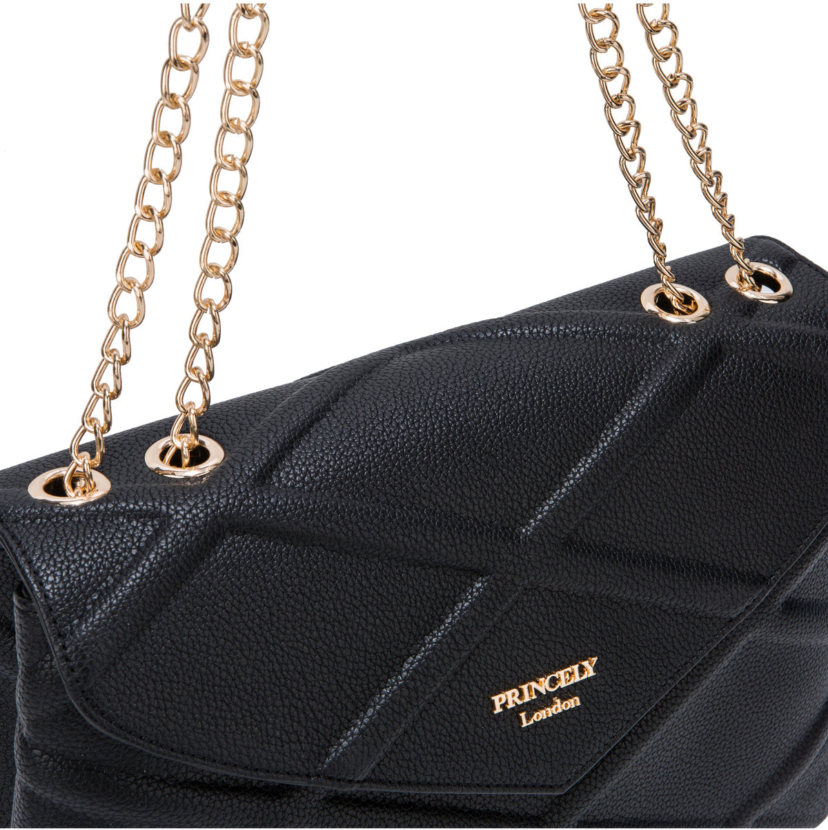 Schultertasche Chaunhi in schwarz
