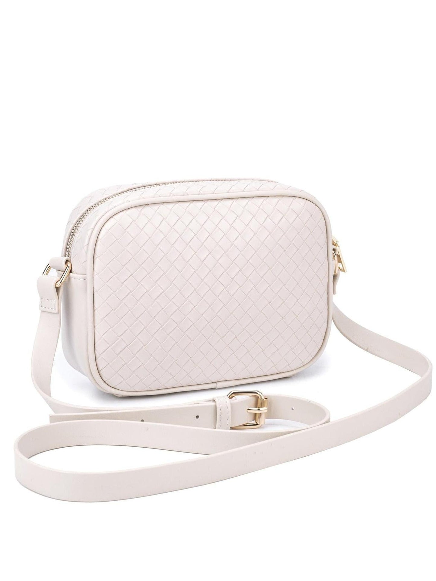 Schultertasche "Maya" offwhite