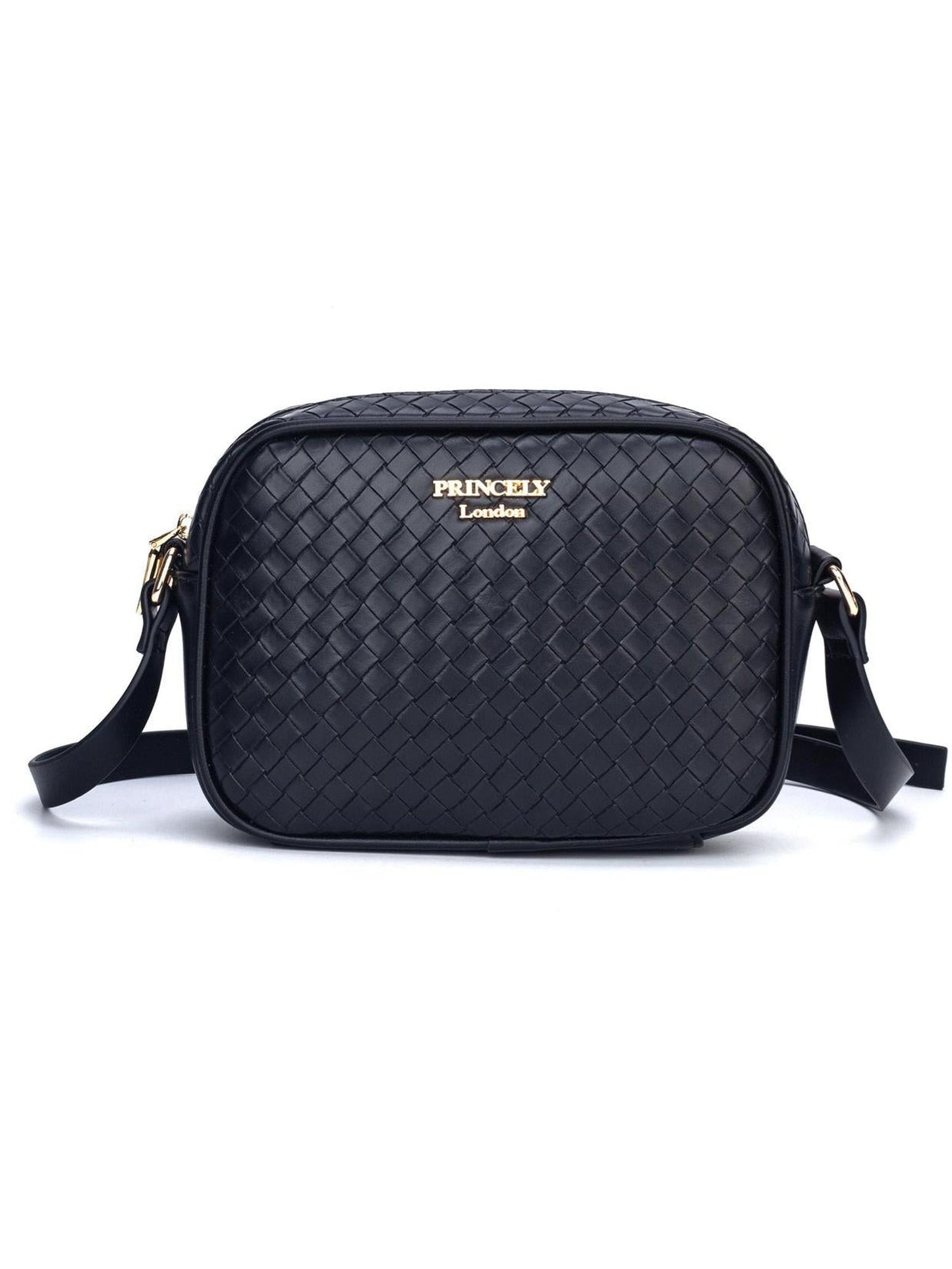 Schultertasche "Maya" schwarz