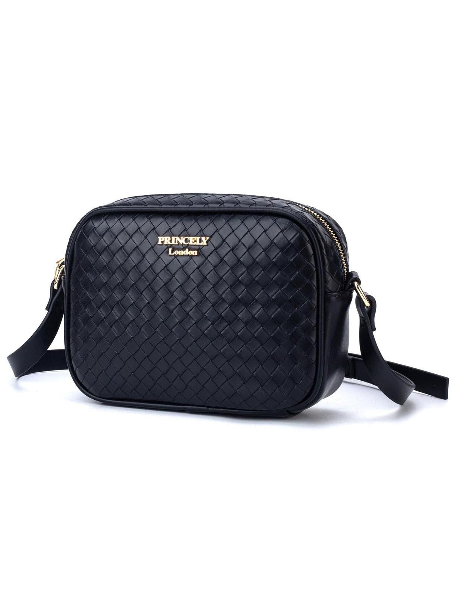 Schultertasche "Maya" schwarz