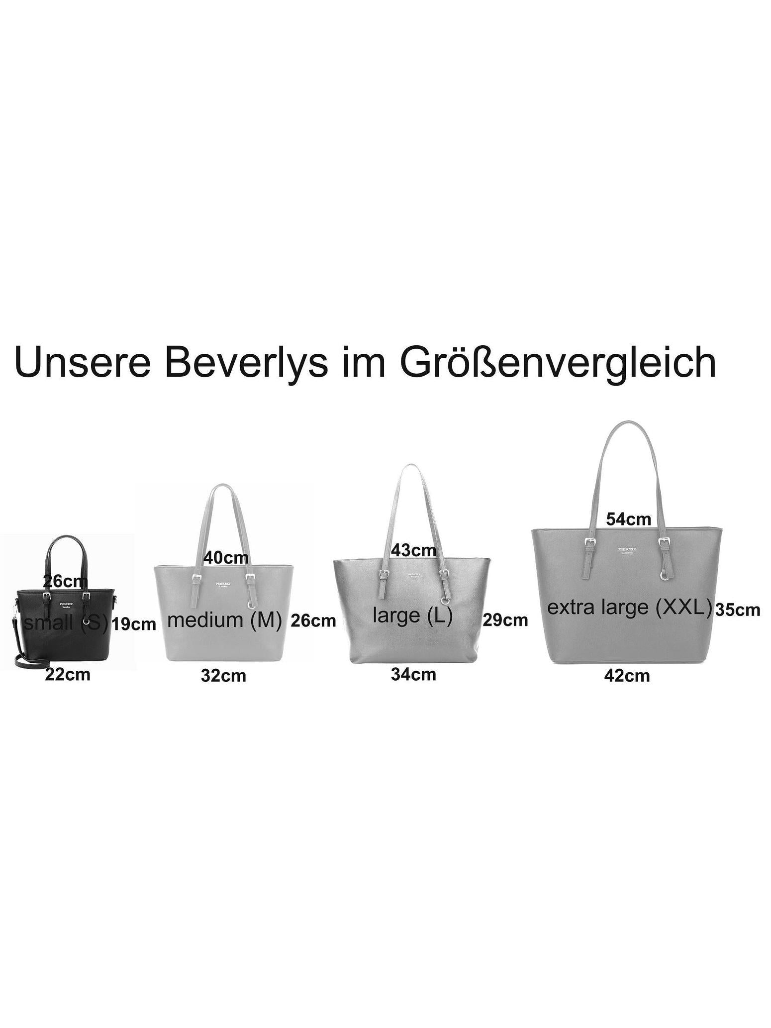 Shopper "Beverly small (S)" Schwarz