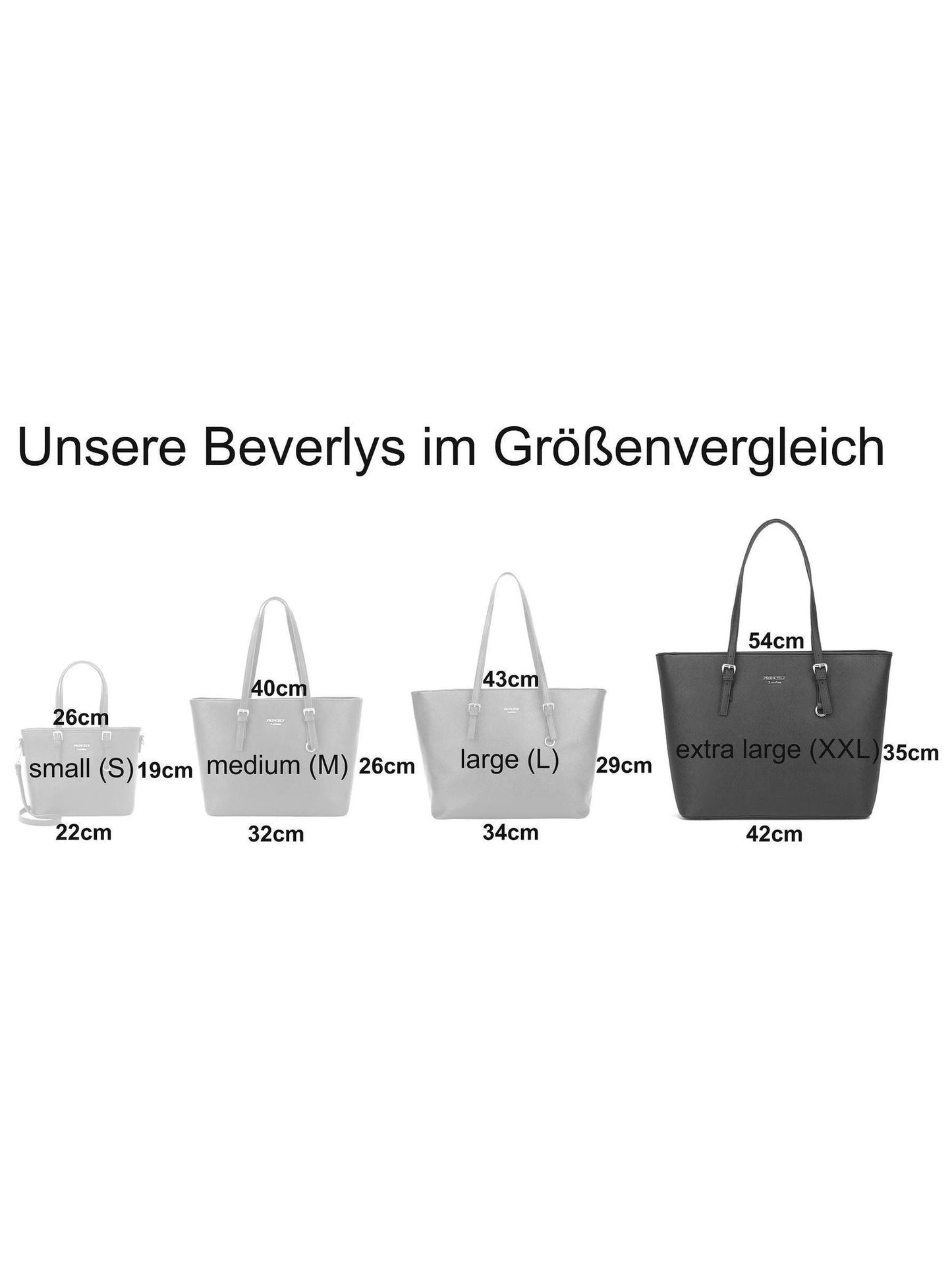 Shopper "Beverly extra large (XXL)" Kreidegrau