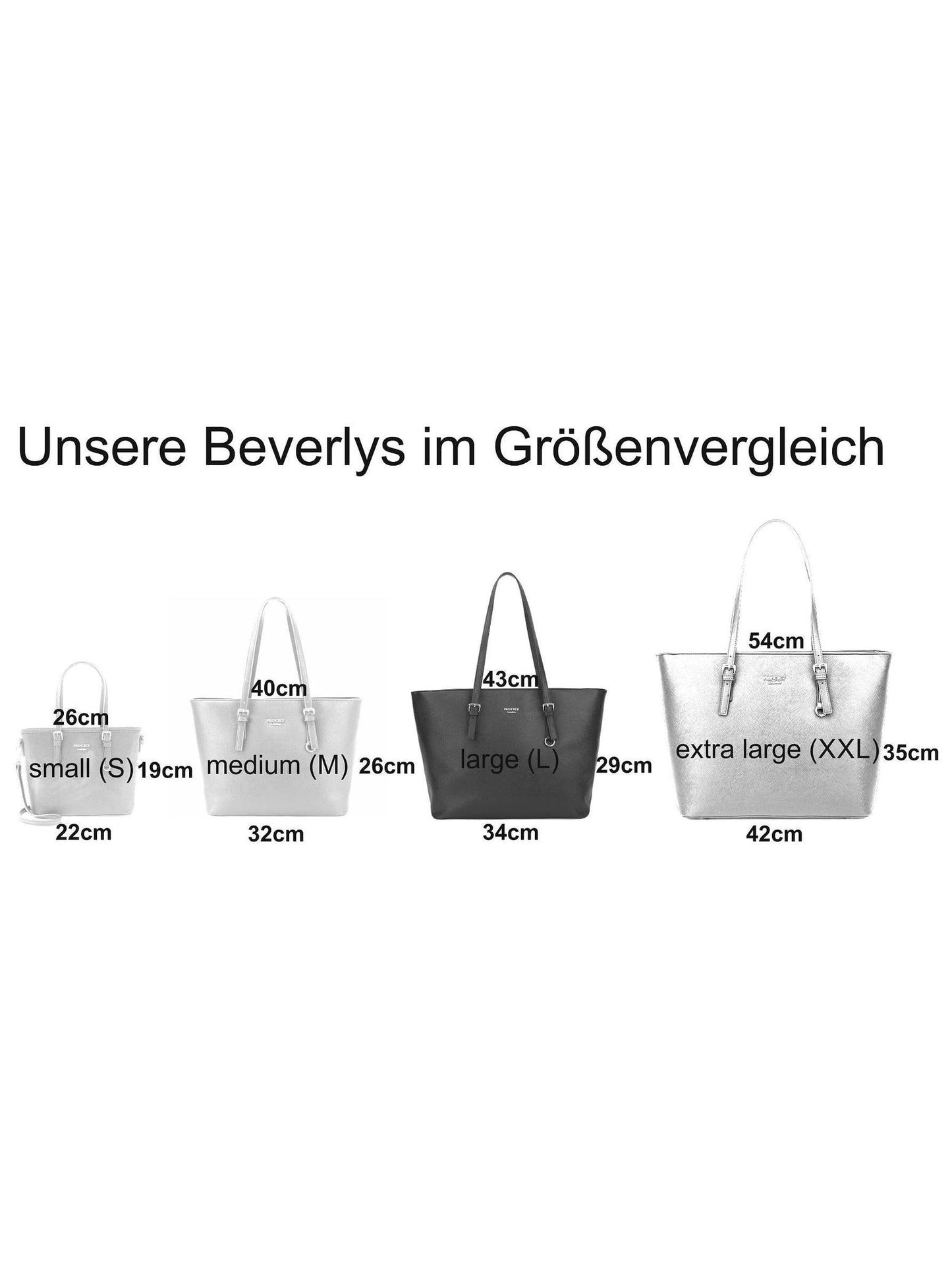 Shopper "Beverly large (L)" Schwarz