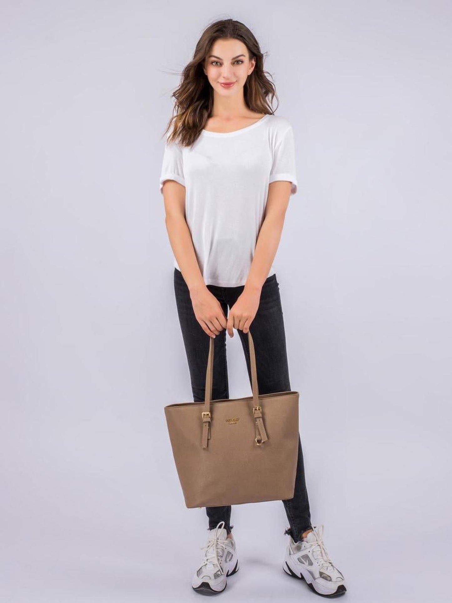 Shopper "Beverly medium (M)" Cappuccino
