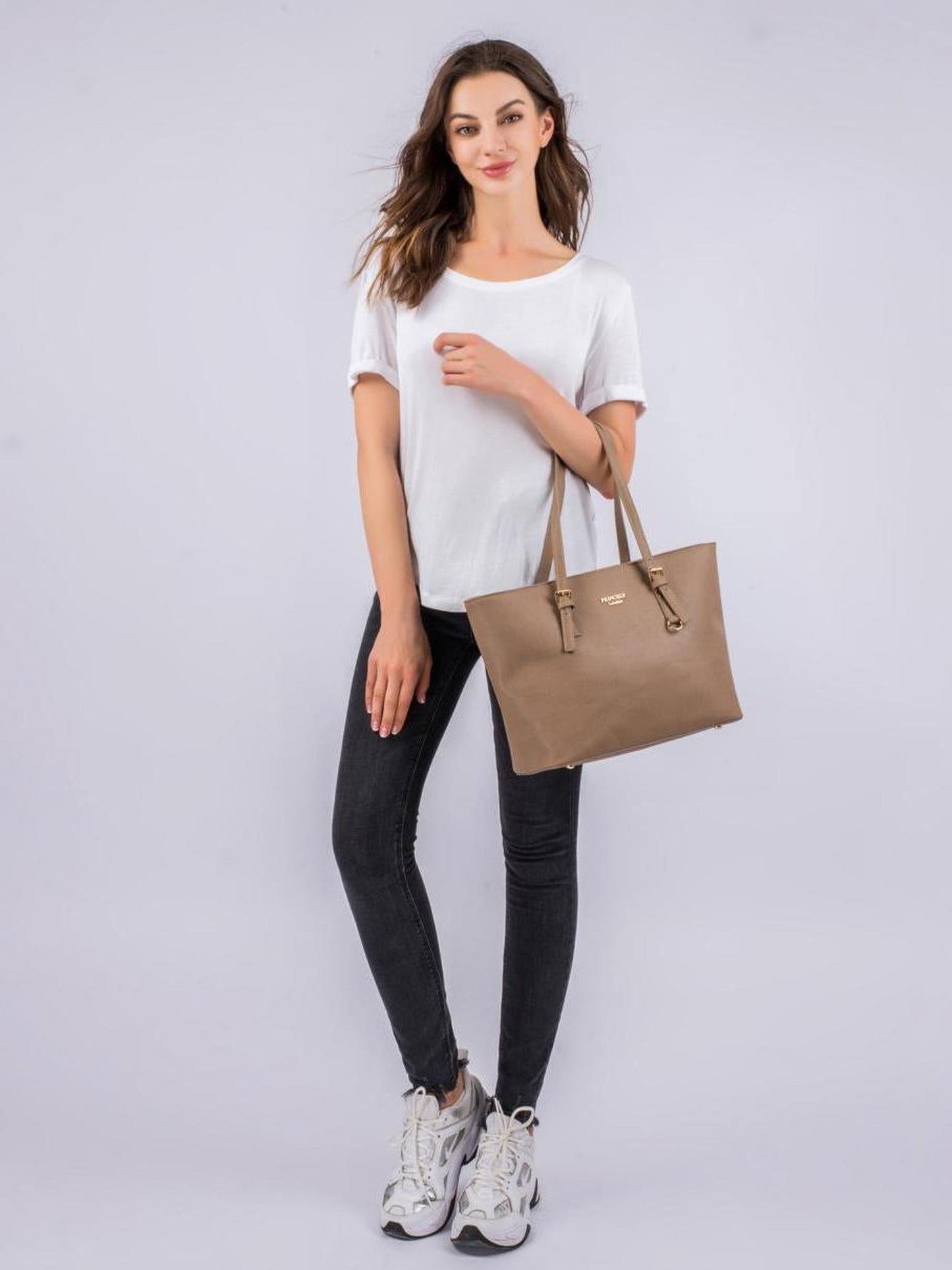 Shopper "Beverly medium (M)" Cappuccino