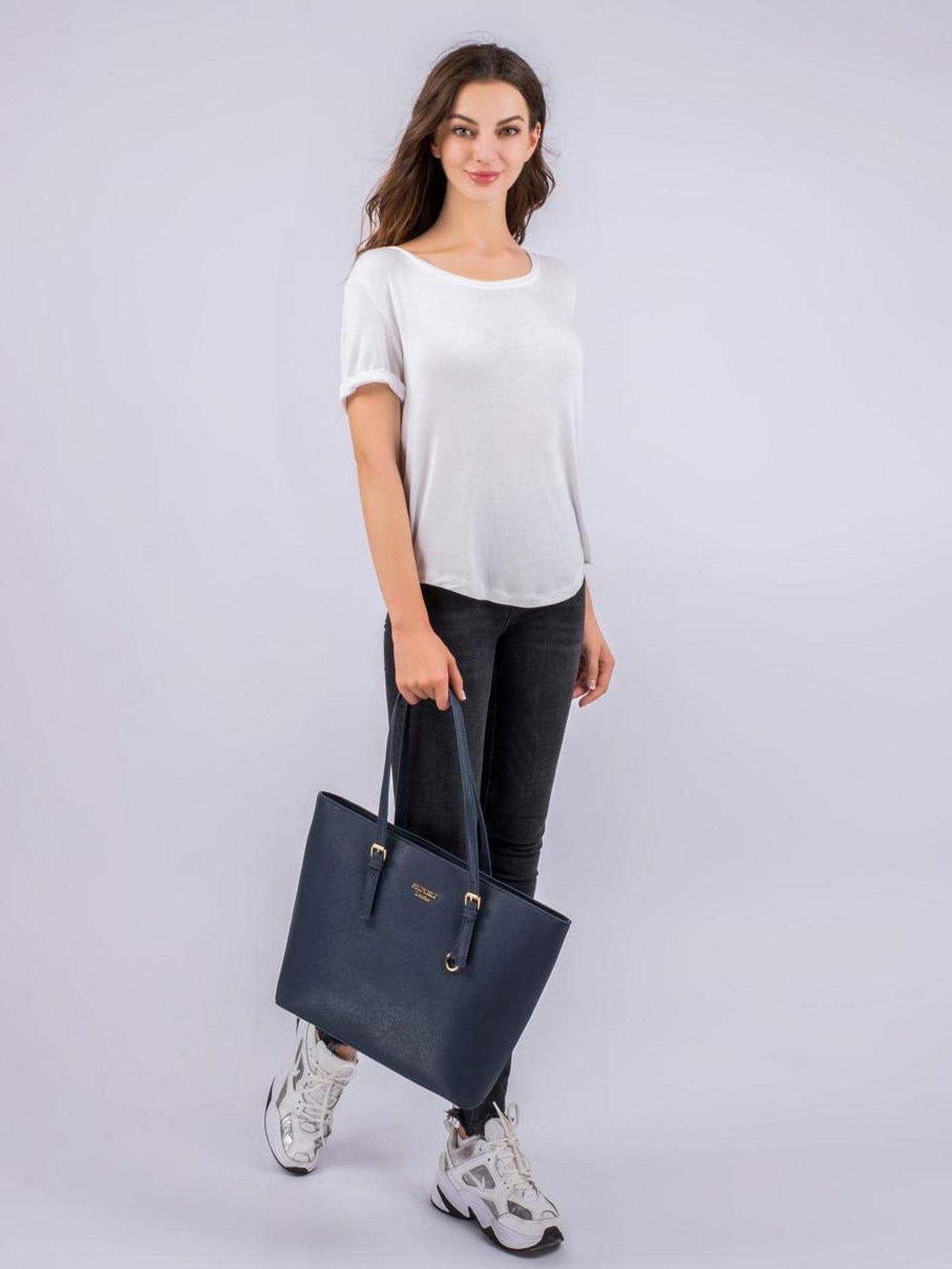Shopper "Beverly medium (M)" Marineblau