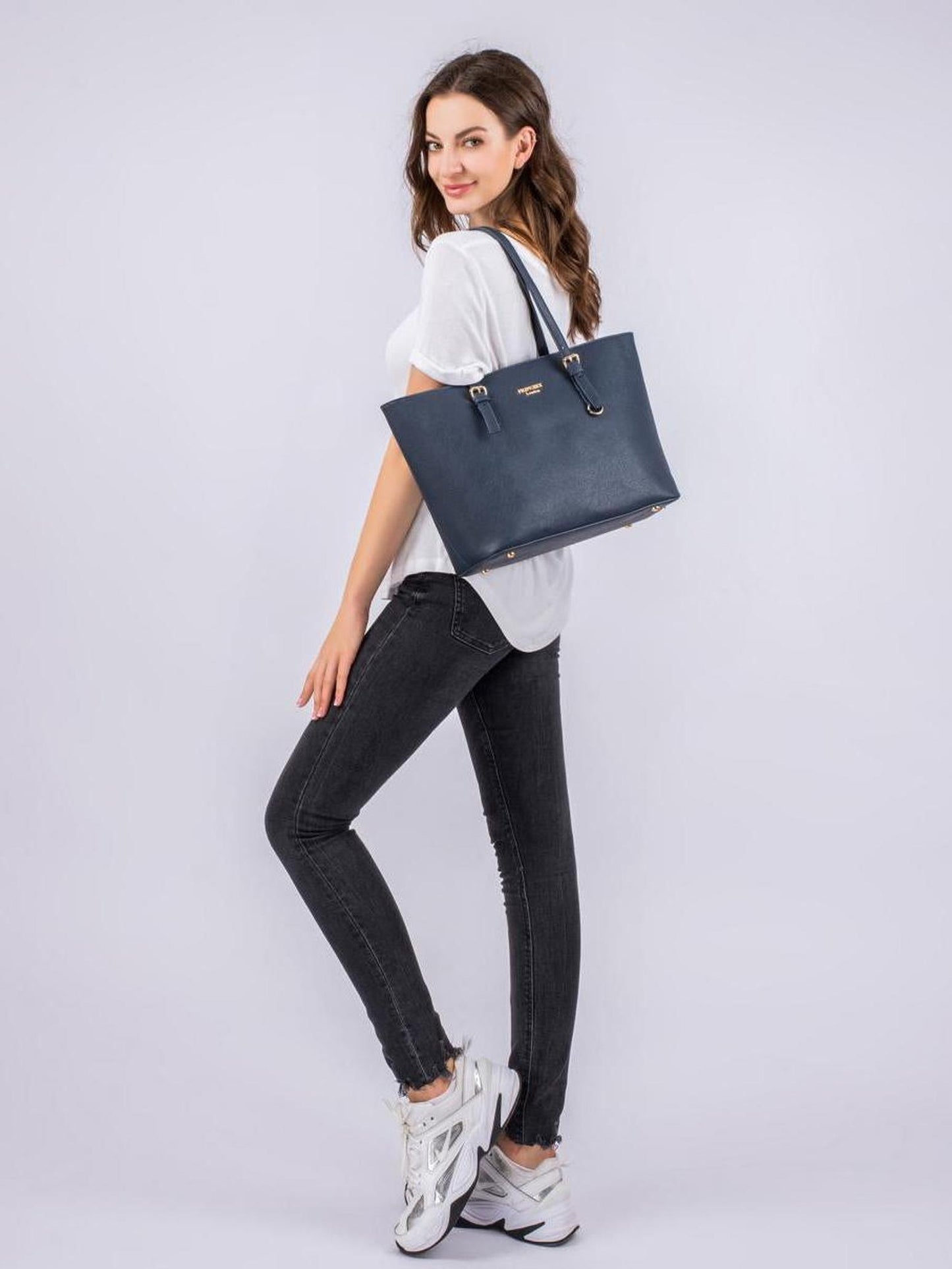Shopper "Beverly medium (M)" Marineblau