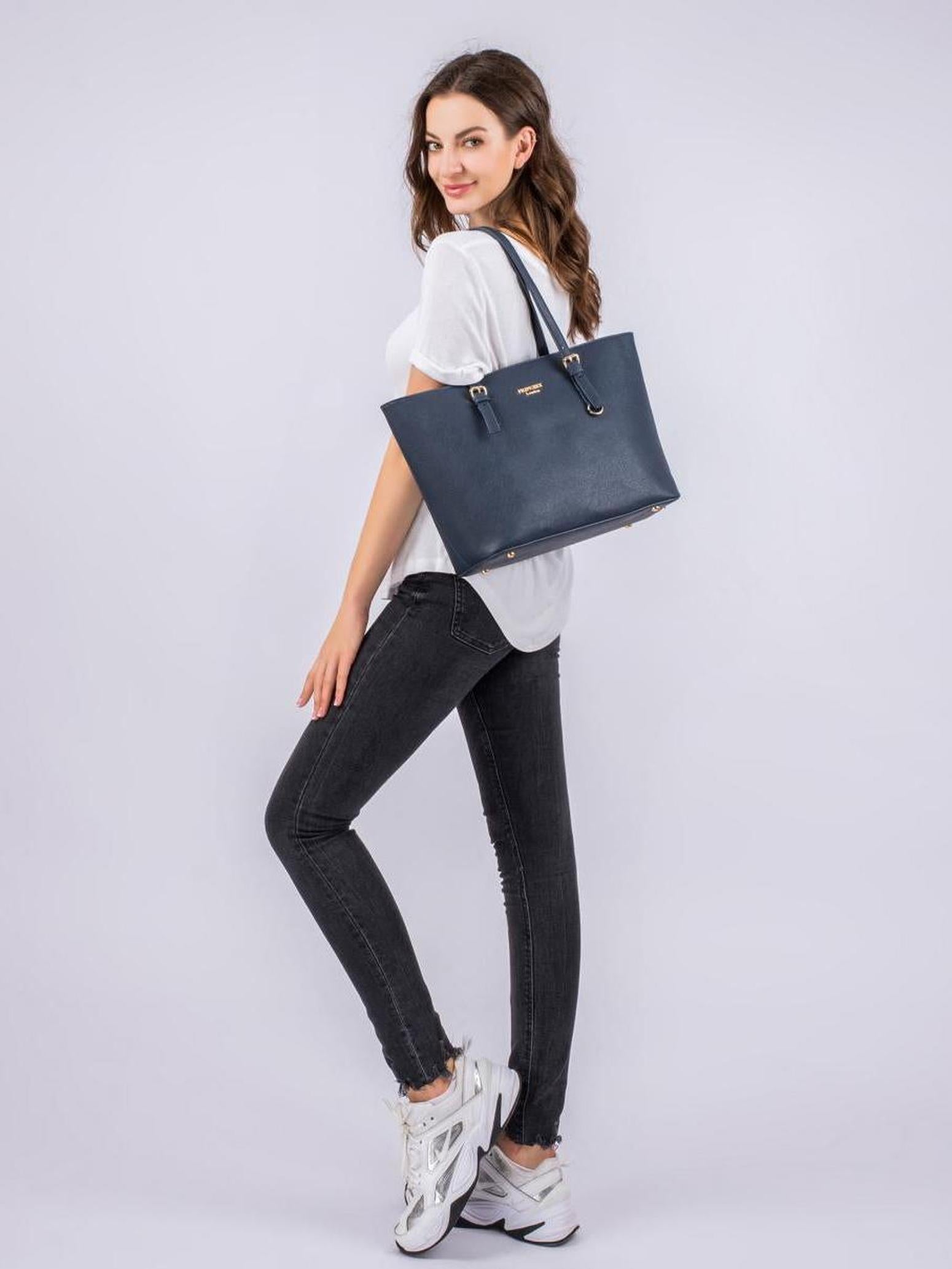 Shopper "Beverly medium (M)" Marineblau