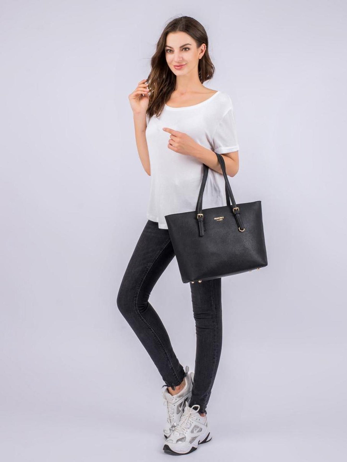 Shopper "Beverly medium (M)" Schwarz