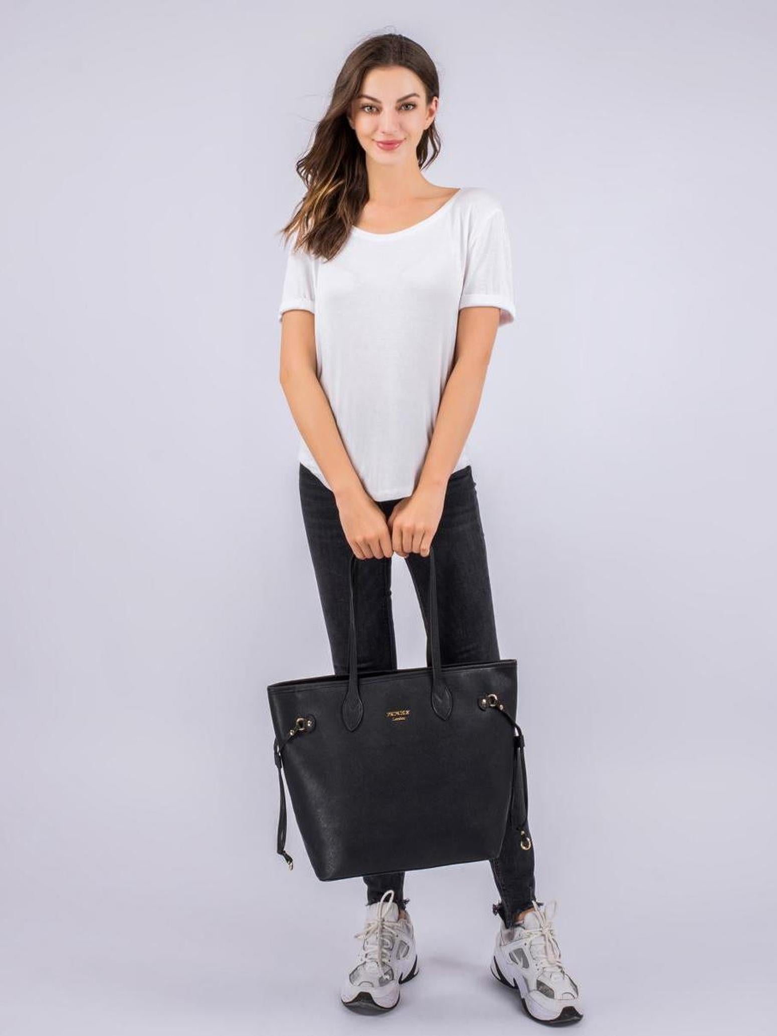 Shopper "Georgia Medium" Schwarz