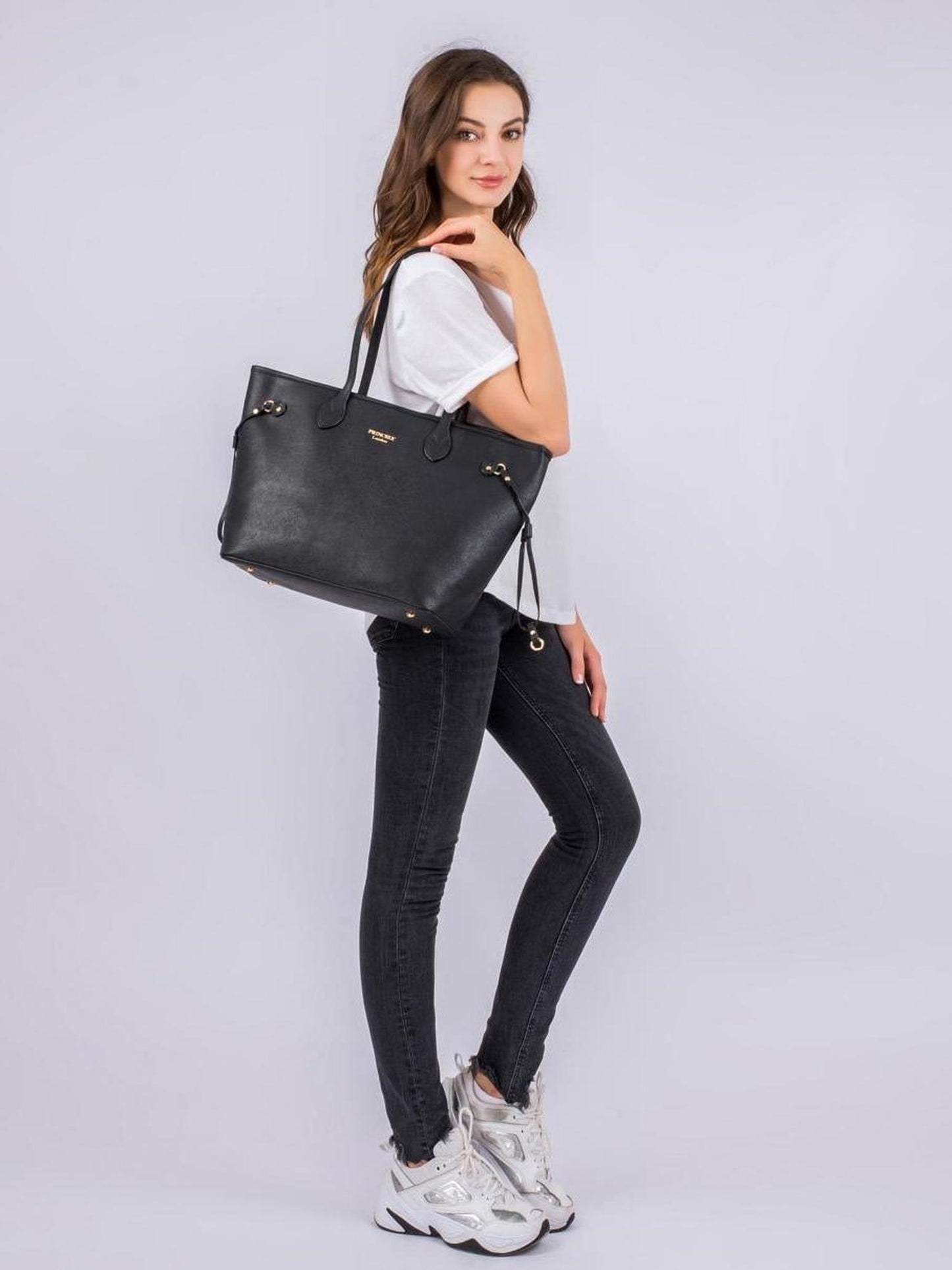 Shopper "Georgia Medium" Schwarz