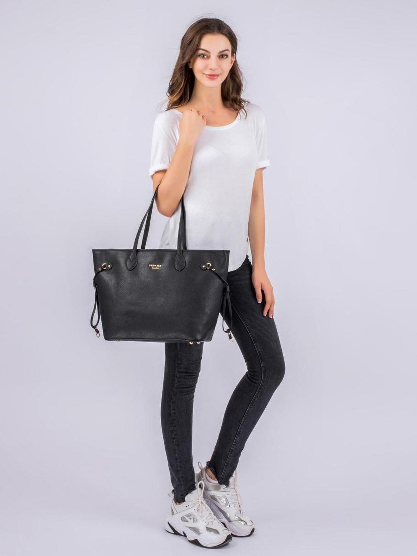 Shopper "Georgia Medium" Schwarz