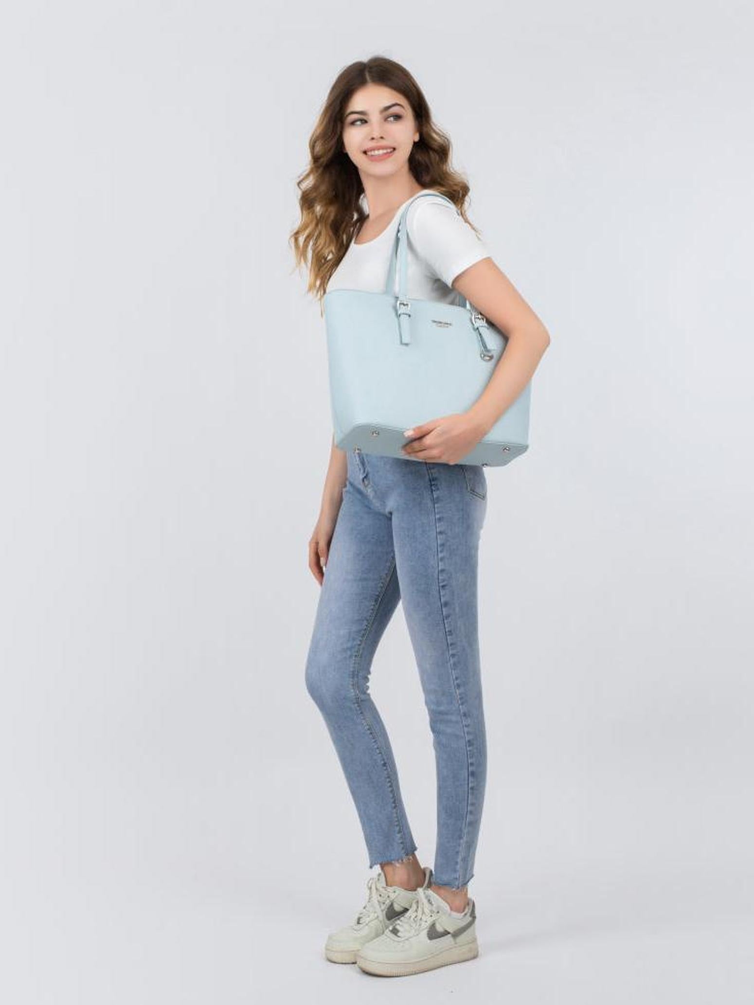 Shopper "Beverly medium (M)" Aqua