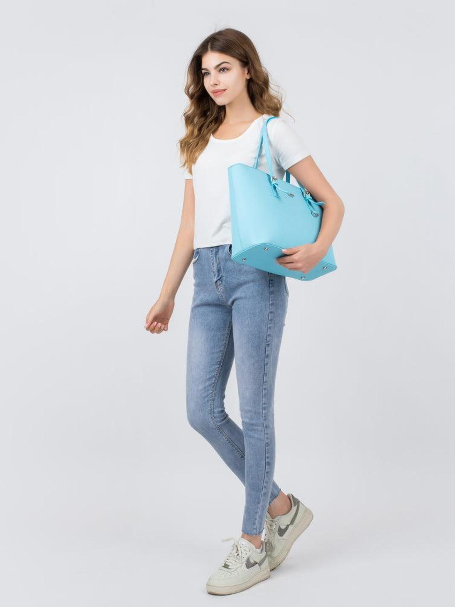 Shopper "Beverly medium (M)" Karibikblau