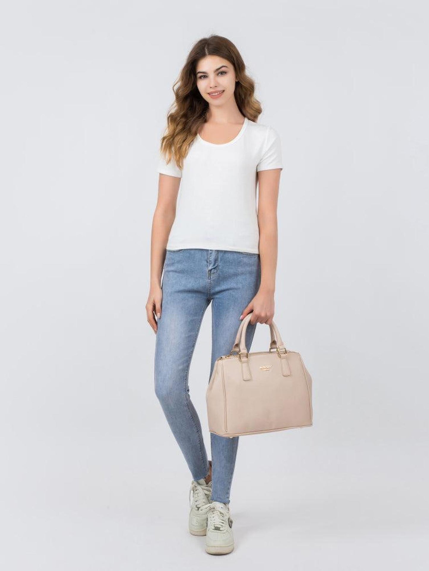 Handtasche "Victoria" Nude