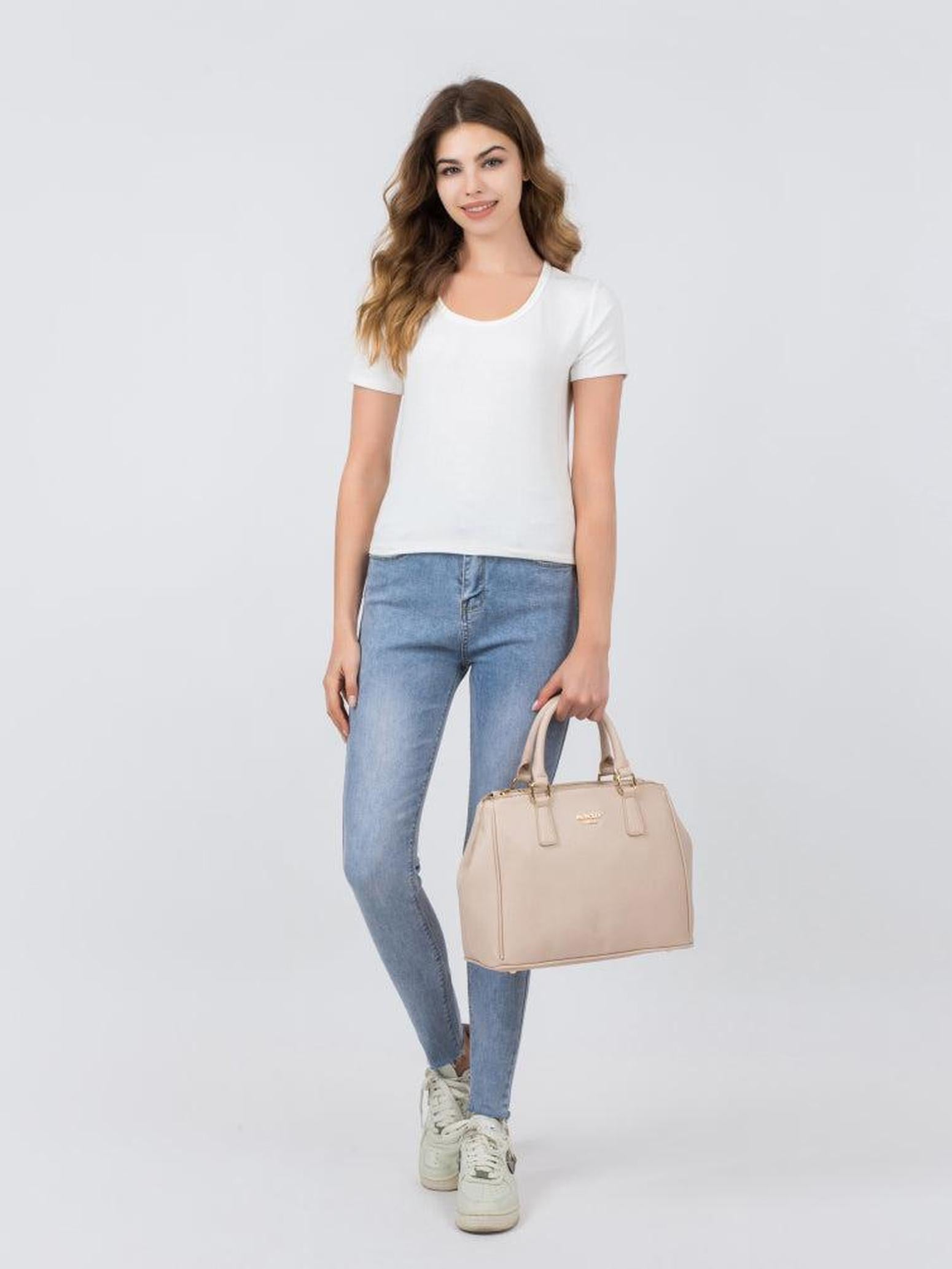 Handtasche "Victoria" Nude