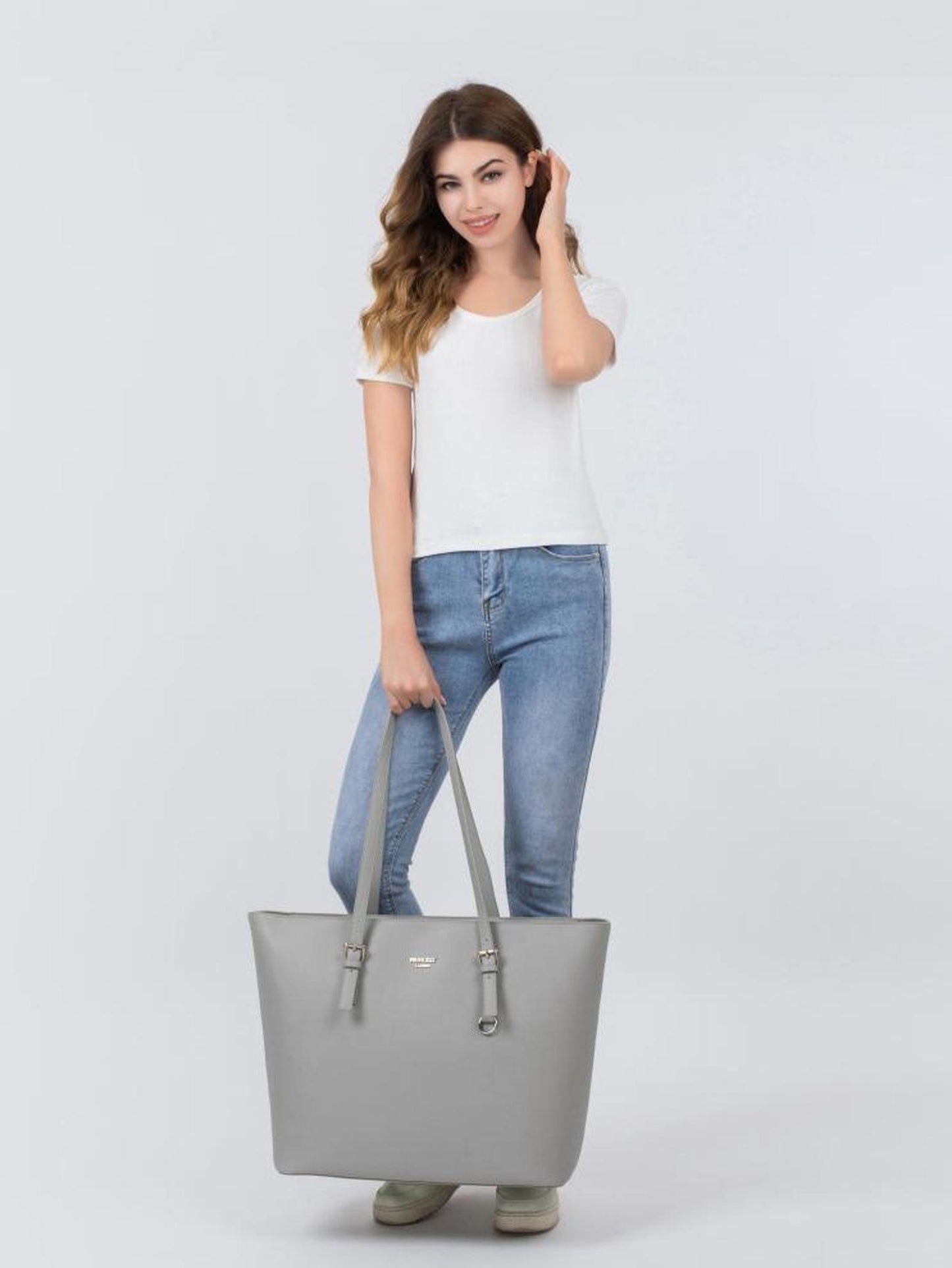 Shopper "Beverly extra large (XXL)" Kreidegrau