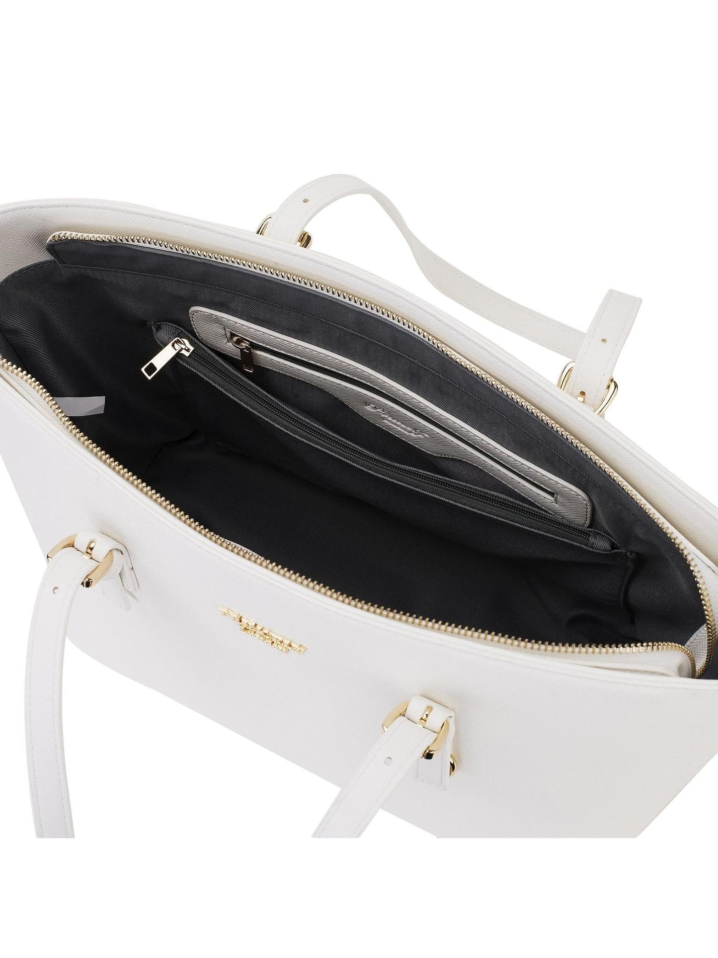 Shopper "Beverly medium (M)" Schneeweiß