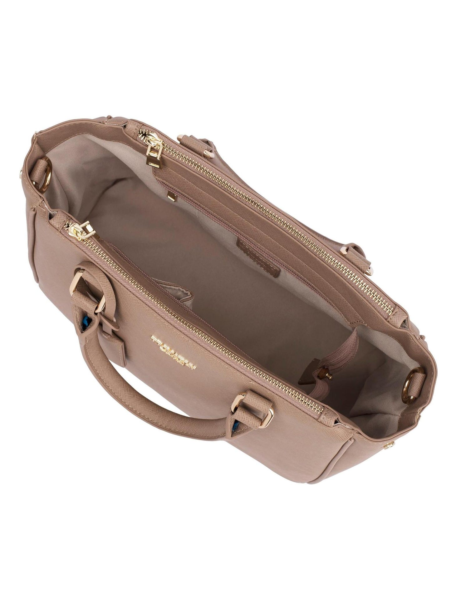 Handtasche "Victoria" Cappucino