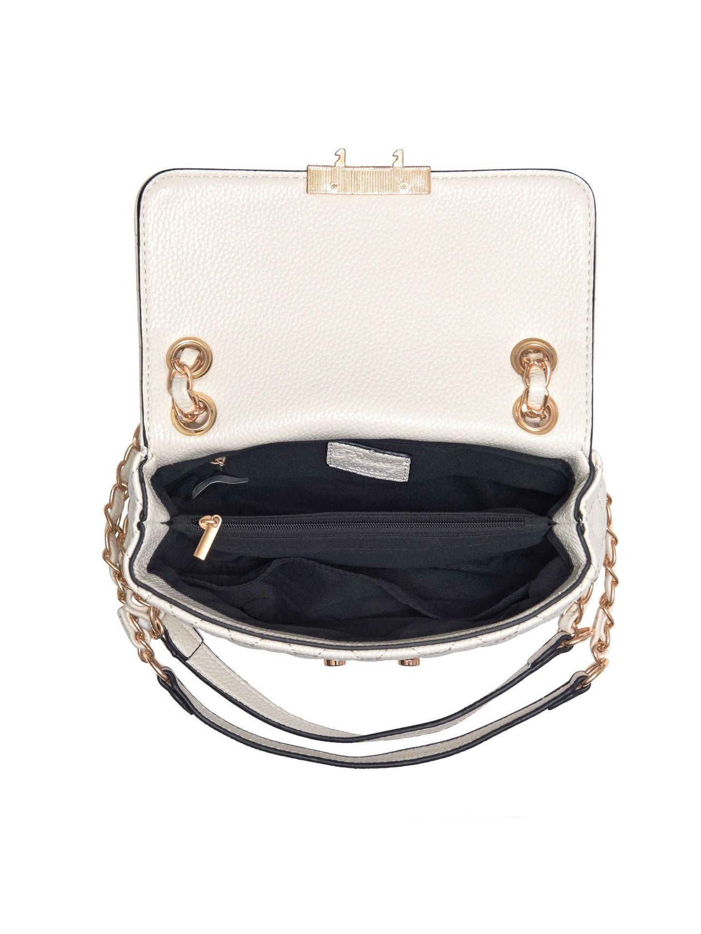 Schultertasche "Jacky" Offwhite