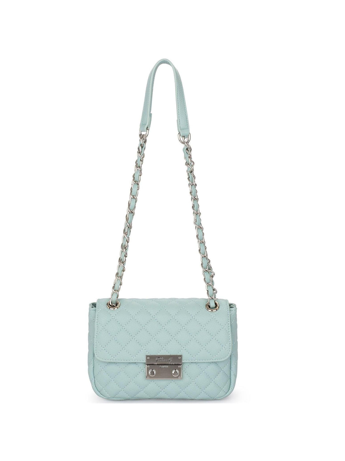 Schultertasche "Jacky" Aqua