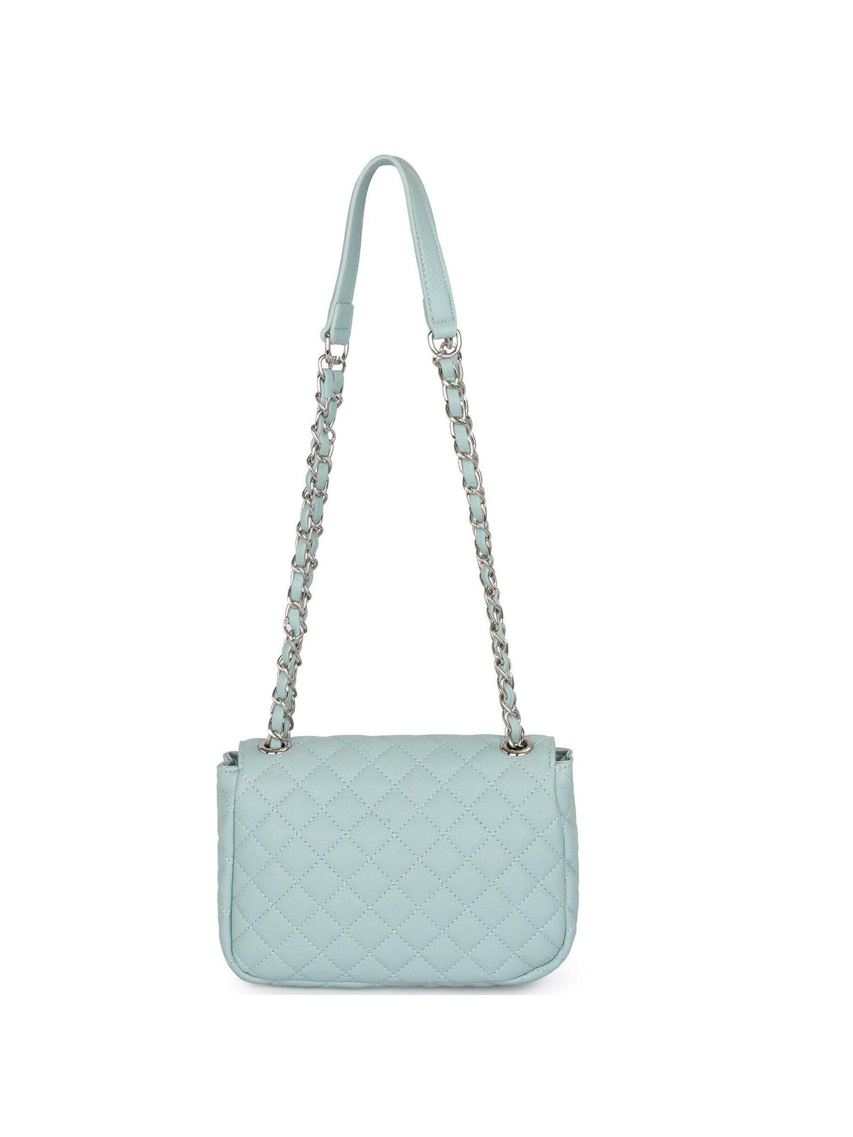 Schultertasche "Jacky" Aqua