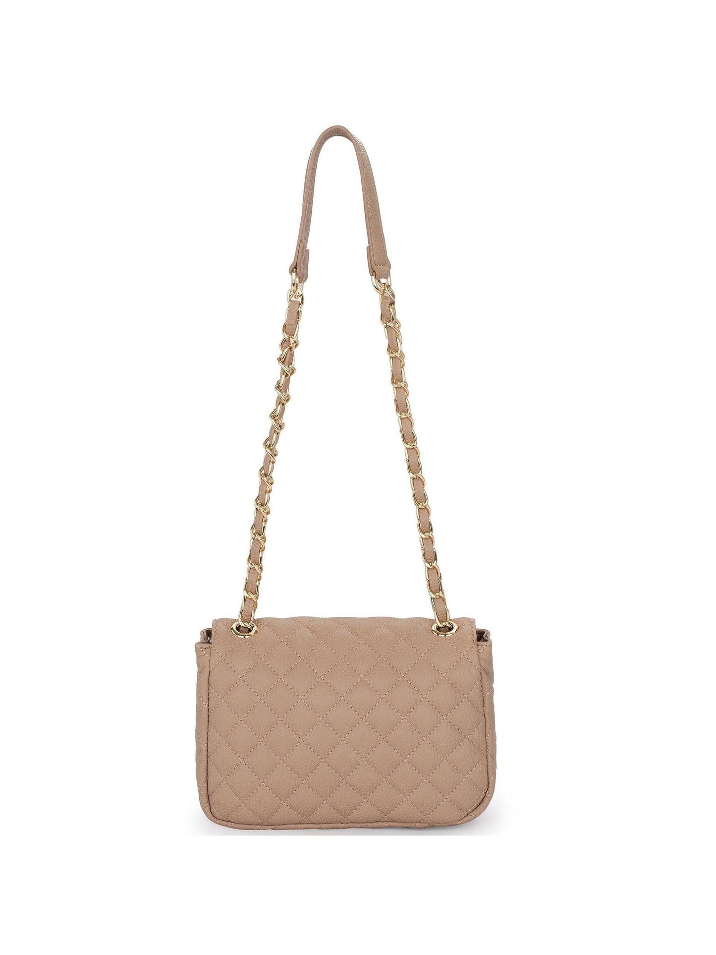 Schultertasche "Jacky" Cappucino