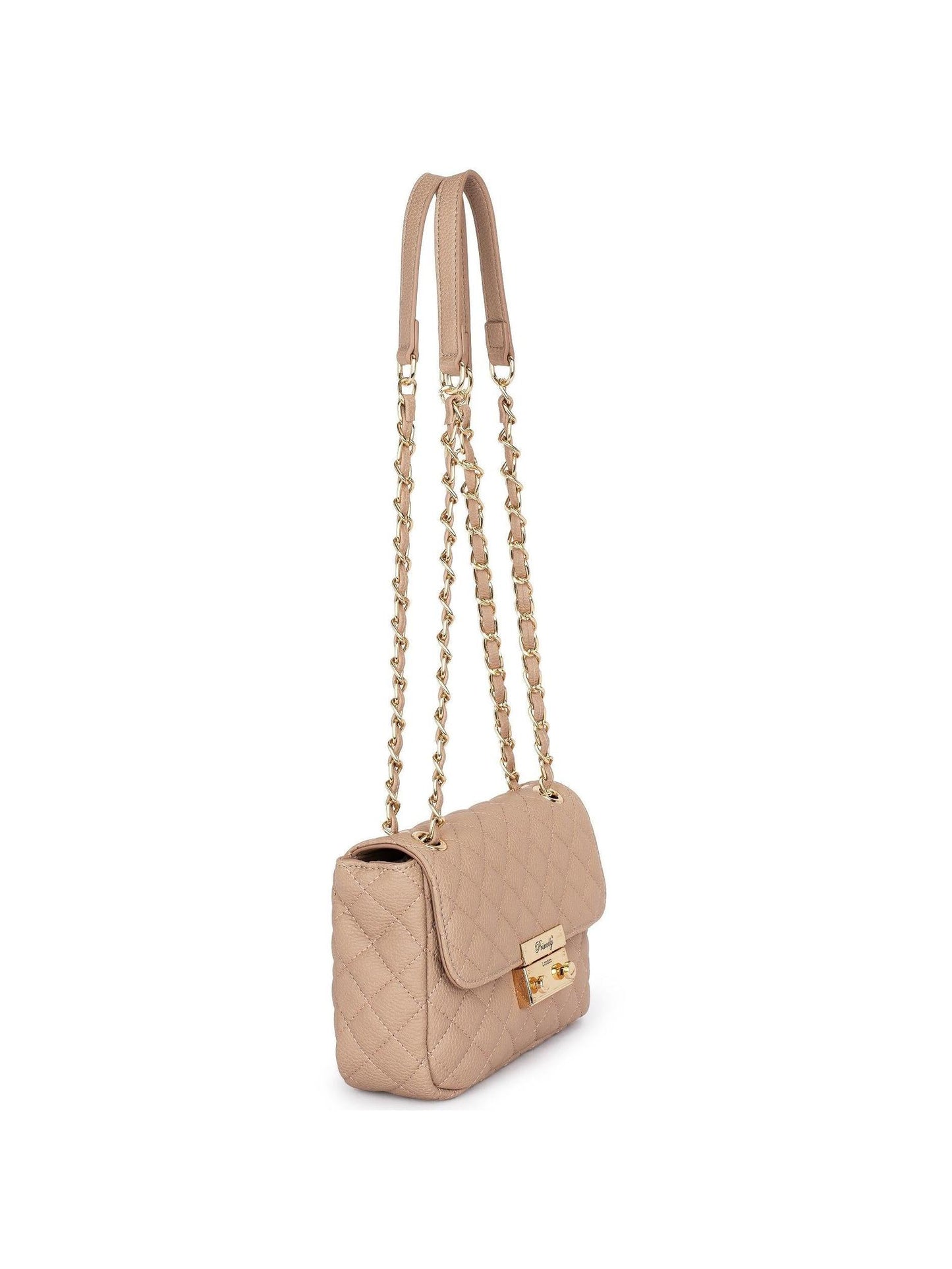 Schultertasche "Jacky" Cappucino