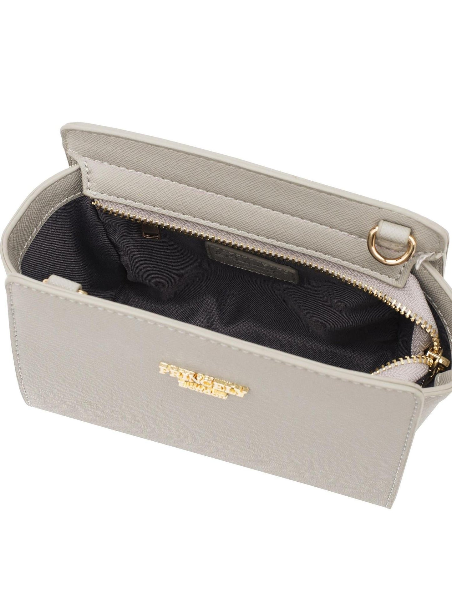 Schultertasche "Katy Small" Kreidegrau