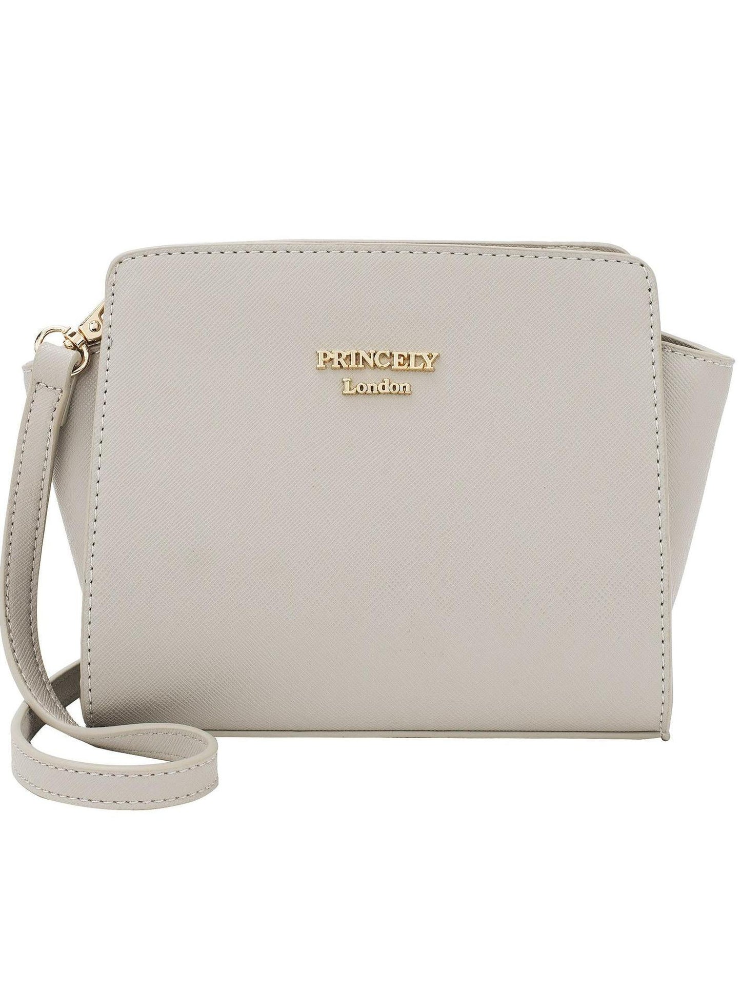 Schultertasche "Katy Small" Kreidegrau