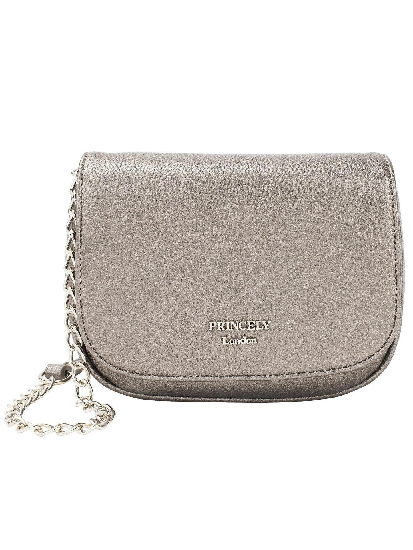 Satteltasche "Betty" dunkelsilber