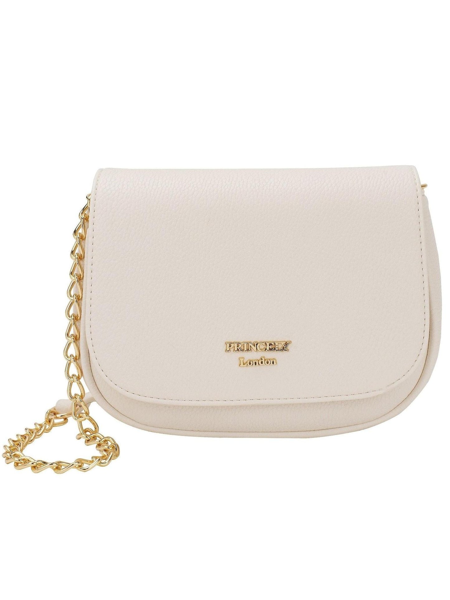 Satteltasche "Betty" offwhite