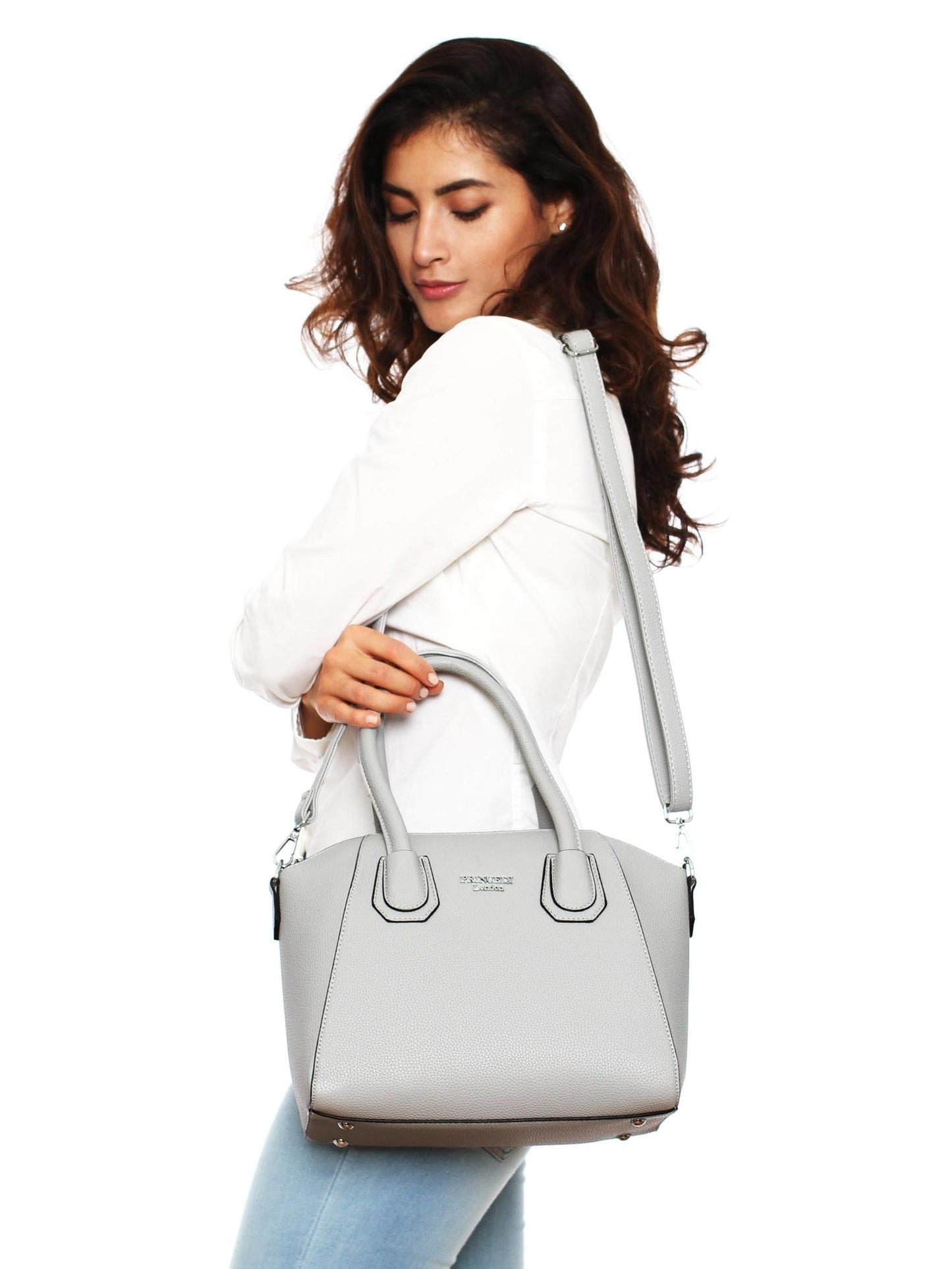 Handtasche "Stella" Hellgrau