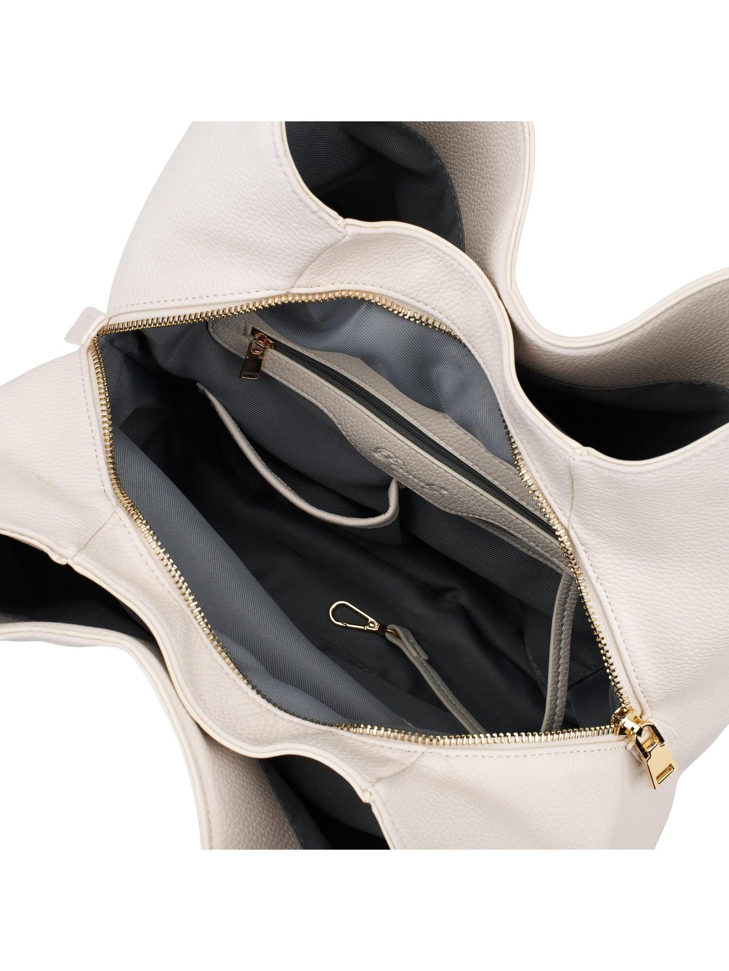 Beuteltasche "Lisa" offwhite