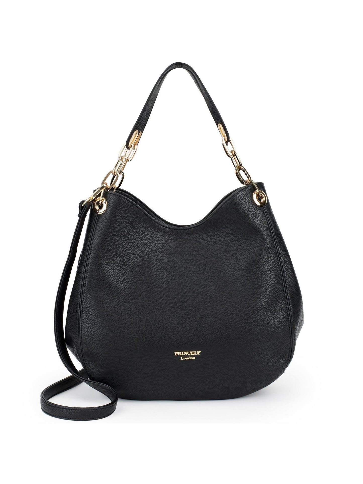 Beuteltasche "Lisa" schwarz
